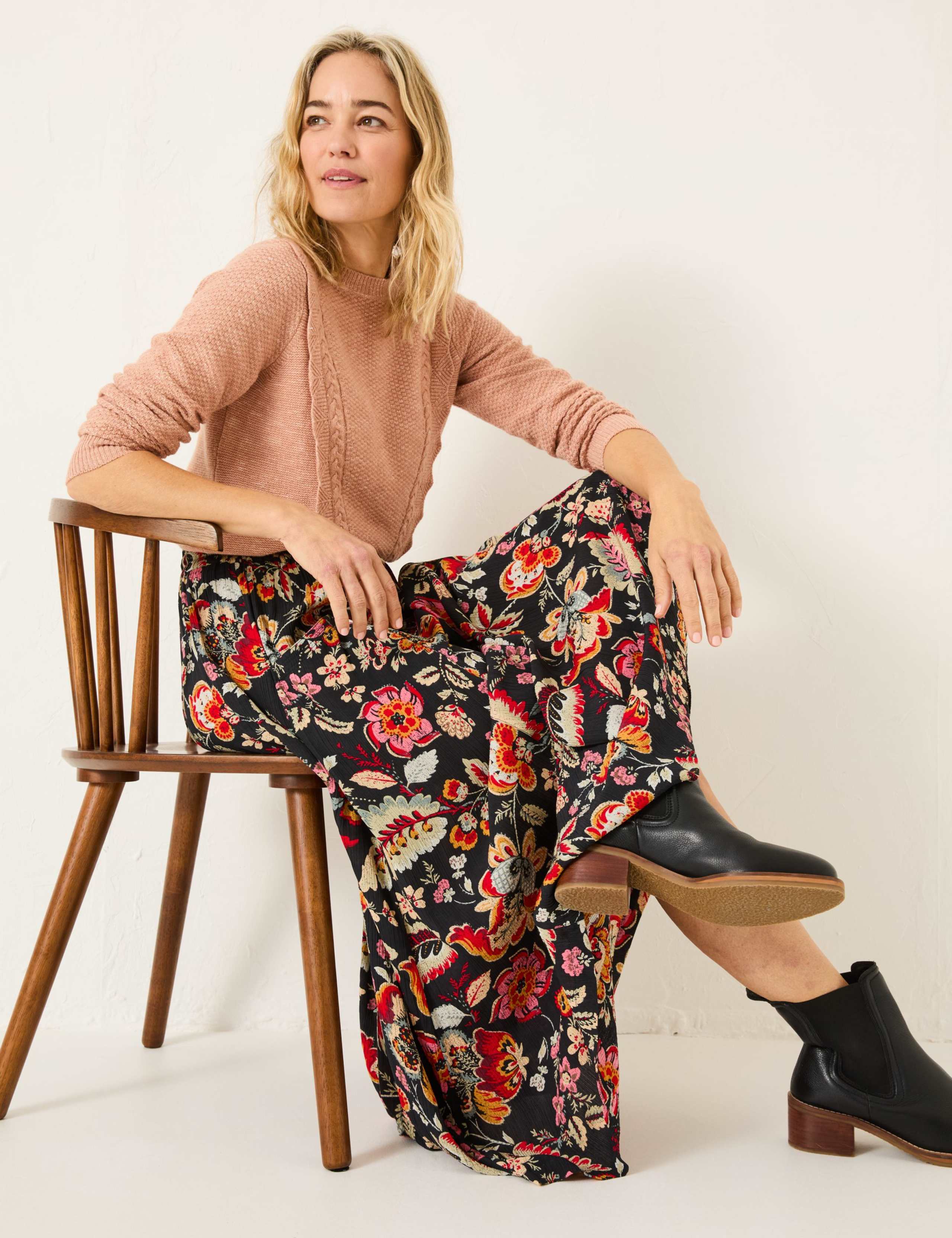 Floral Midi Skirt 5 of 5