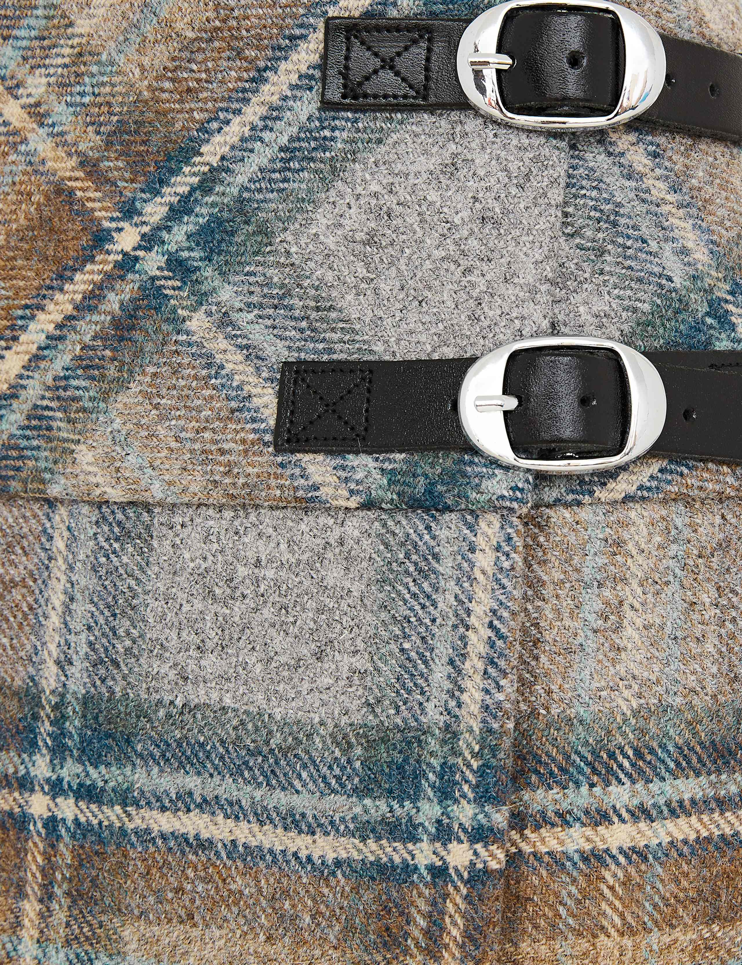 Pure Wool Checked Mini Kilt 4 of 5