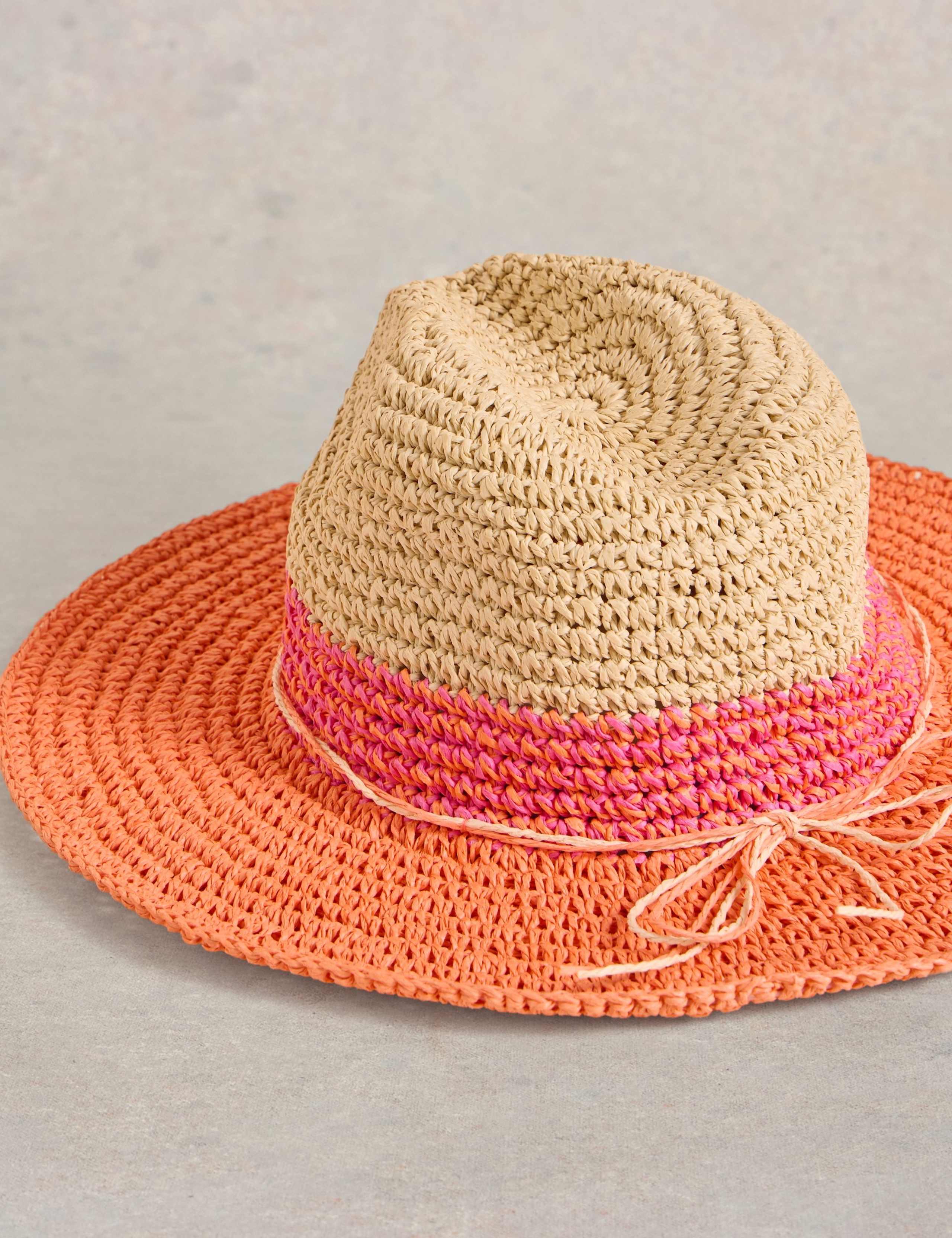 Straw Fedora Hat 2 of 2