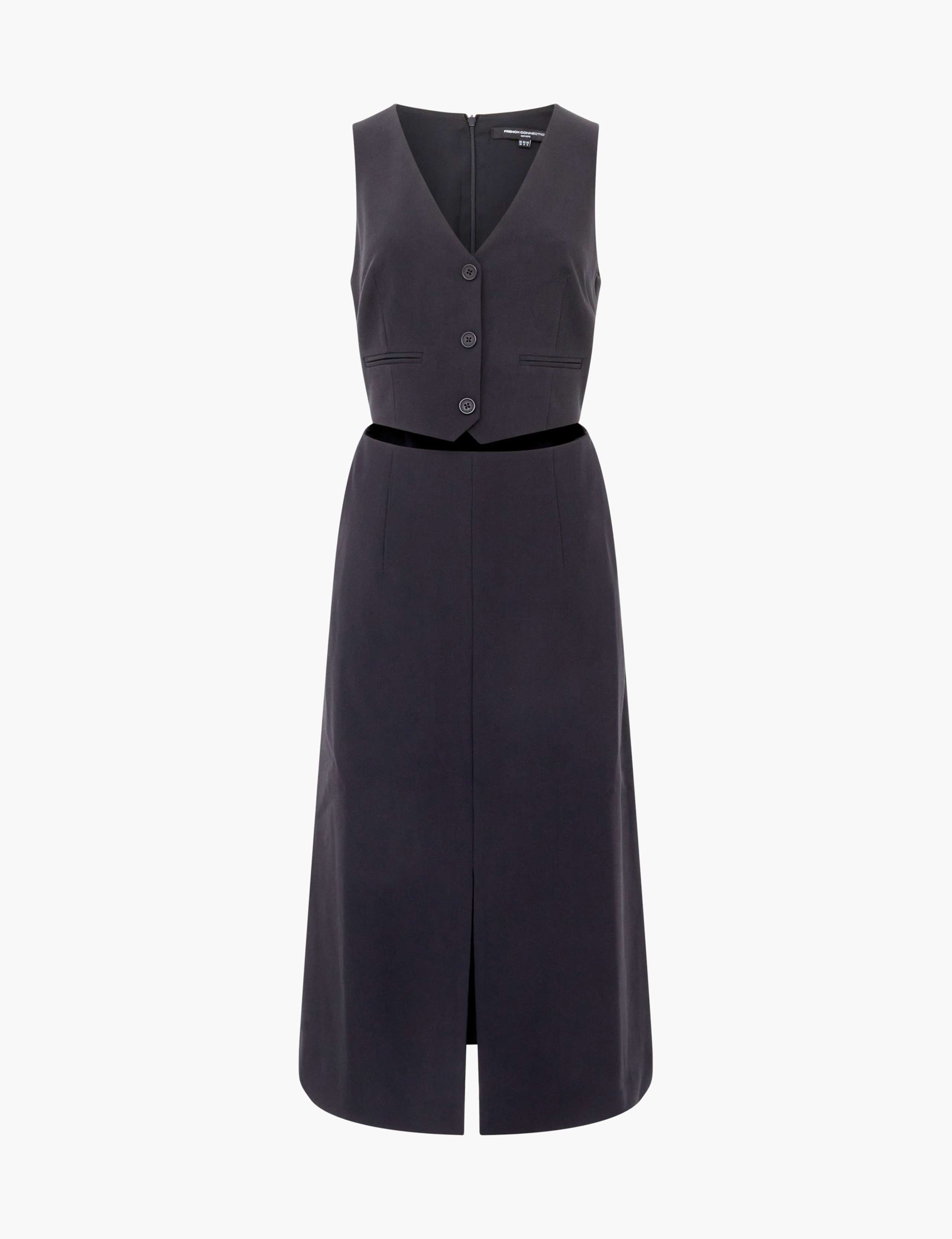 Twill Waistcoat Dress 2 of 4