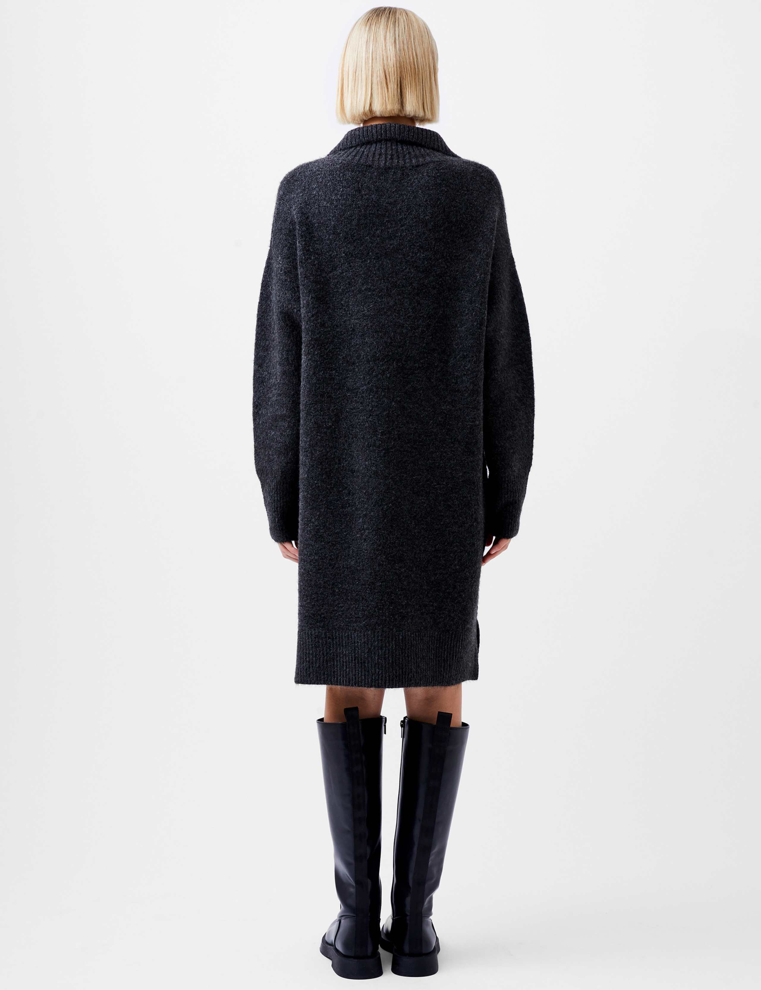 Half Zip Jumper Dress 3 of 4