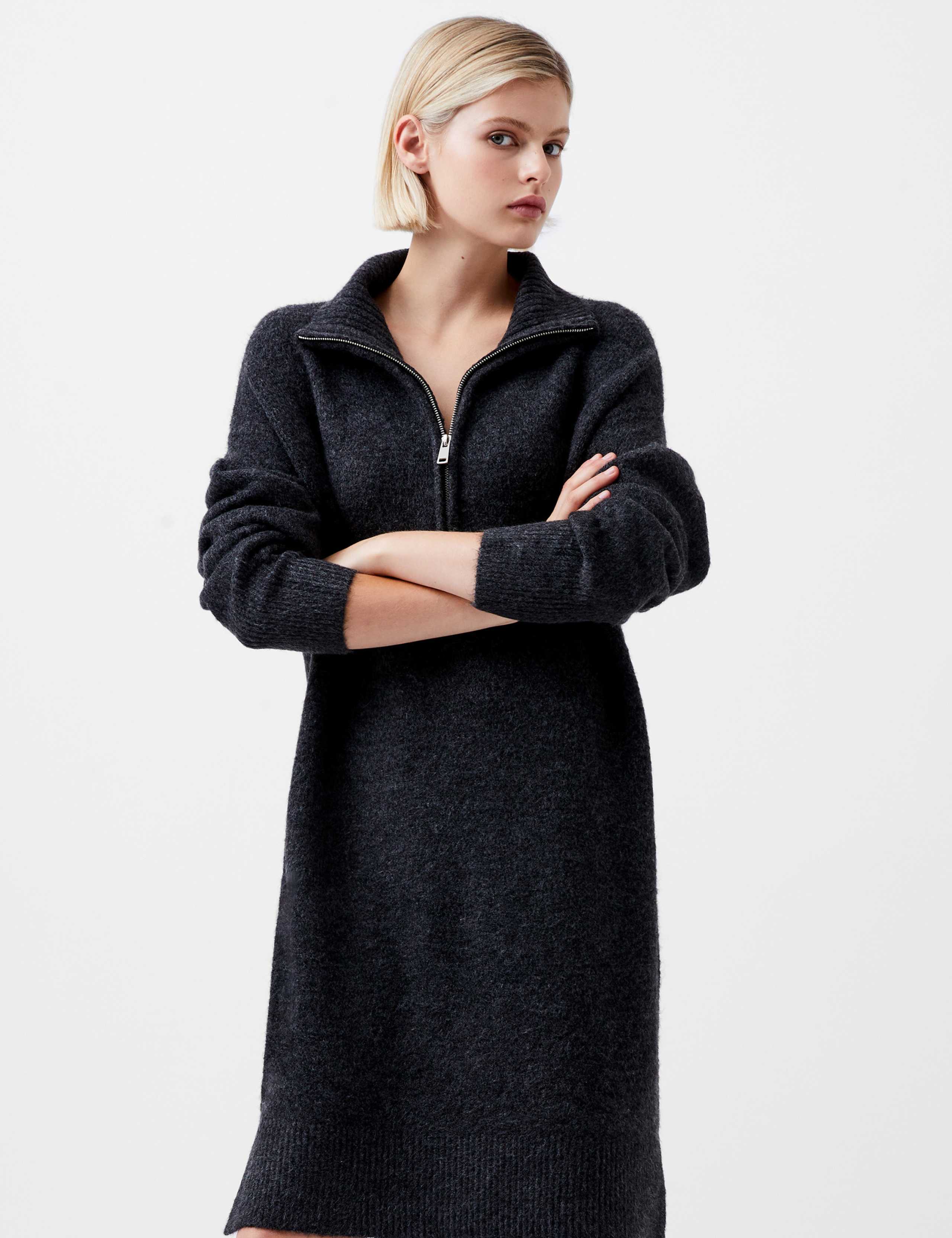 Half Zip Jumper Dress 4 of 4