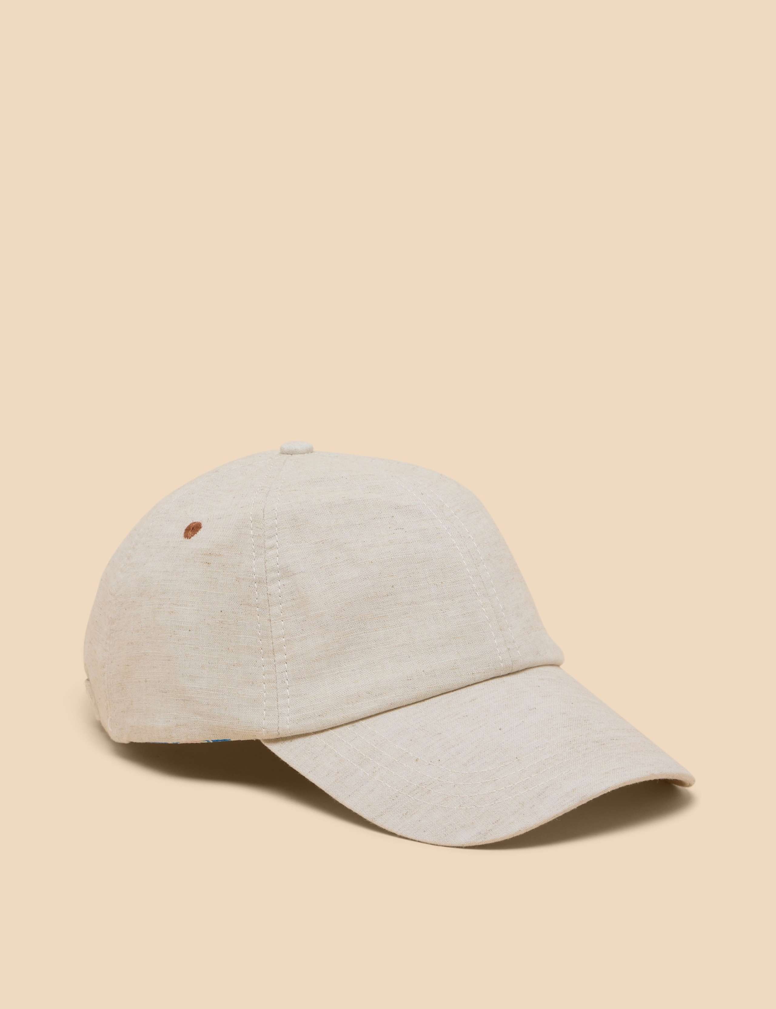 Pure Linen Baseball Cap 1 of 2