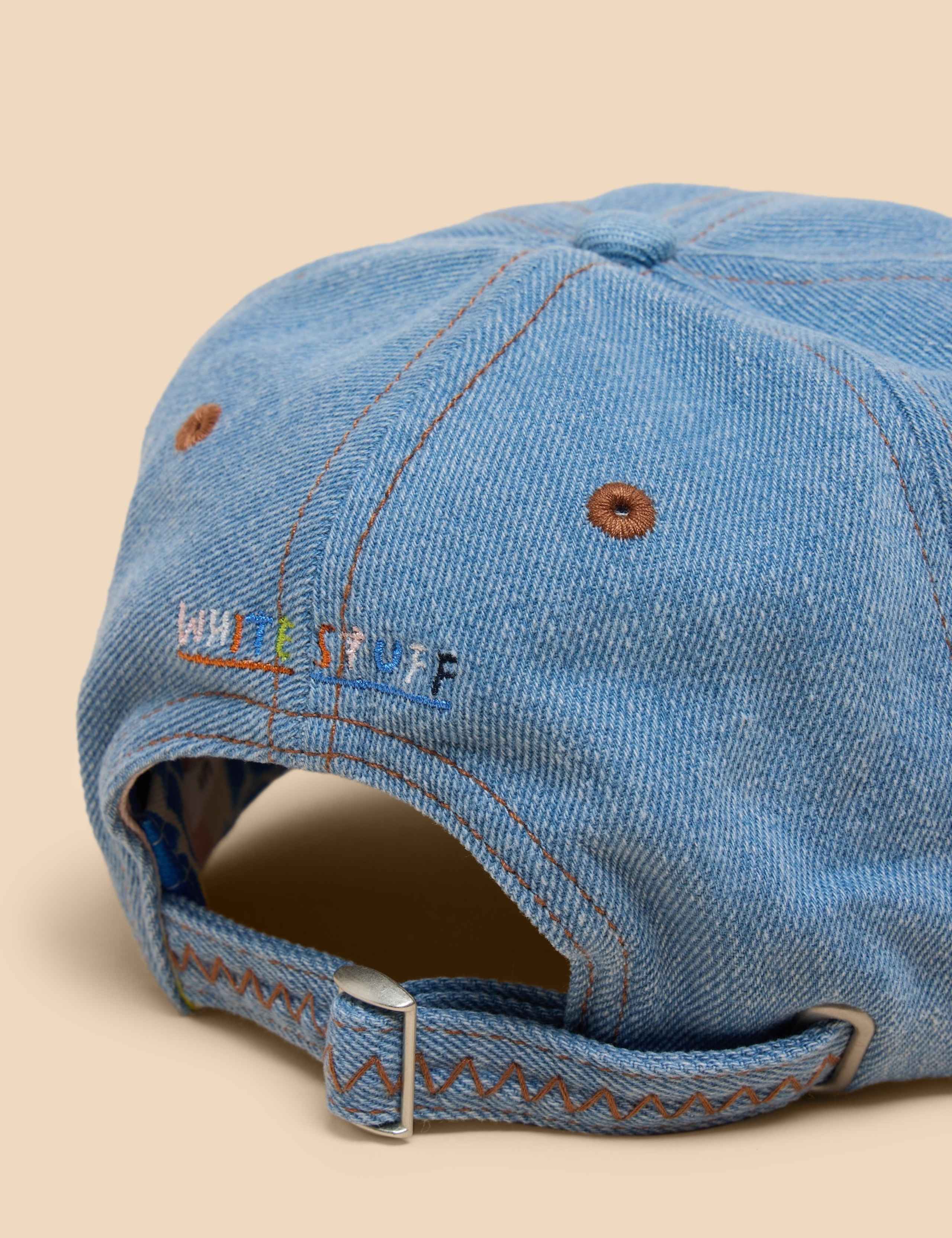 Denim Baseball Cap 2 of 2