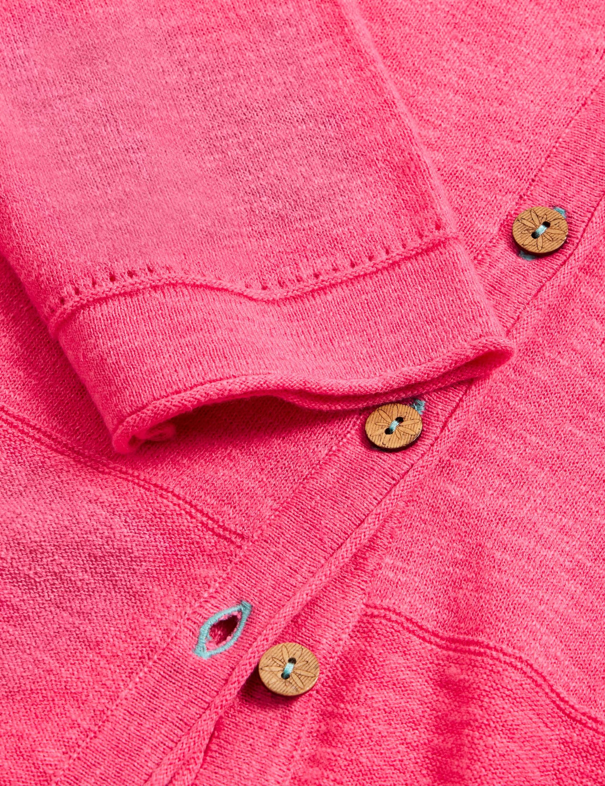 Pure Cotton V-Neck Button-Through Cardigan 6 of 6