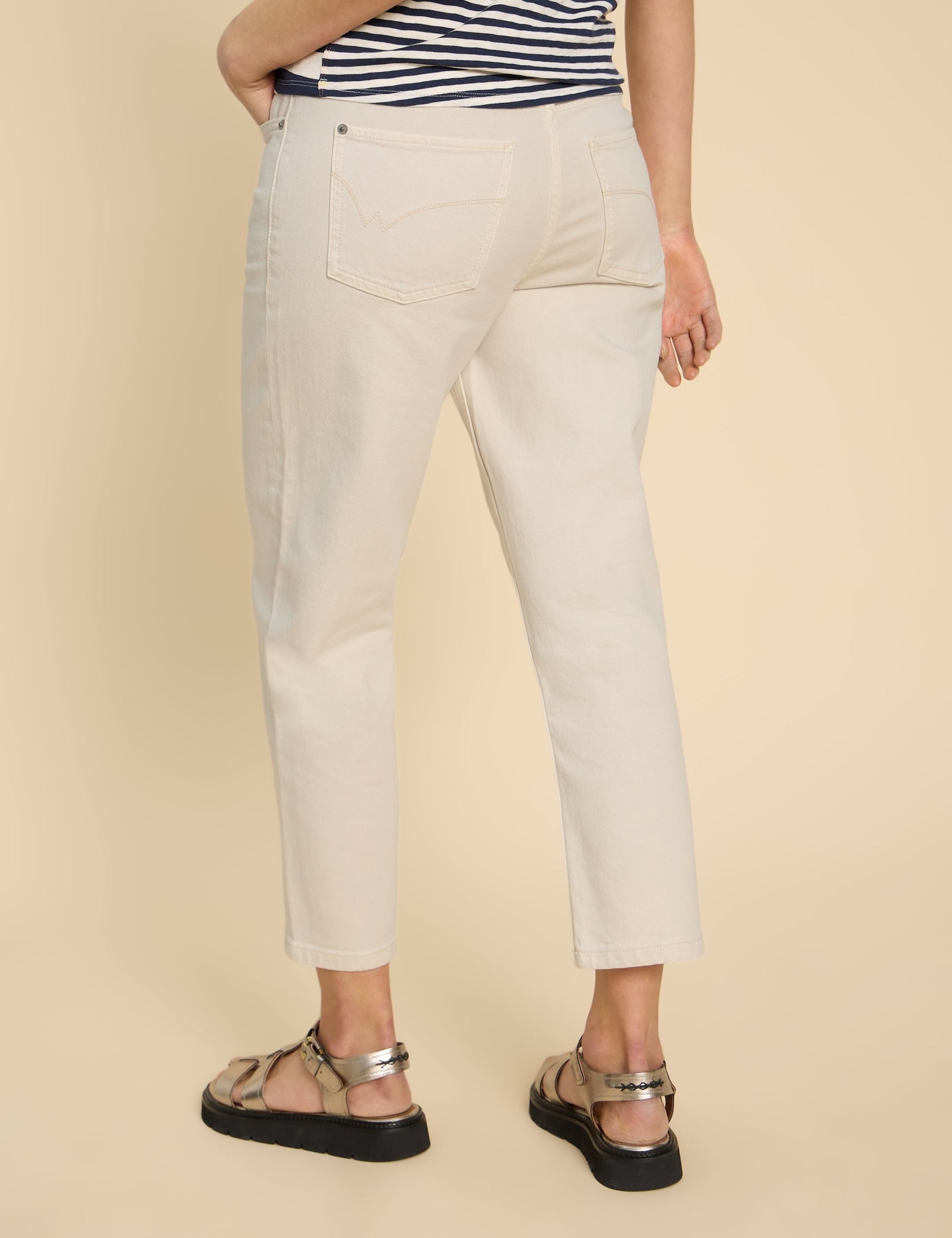 Charlie Mid Rise Straight Leg Cropped Jeans 4 of 6