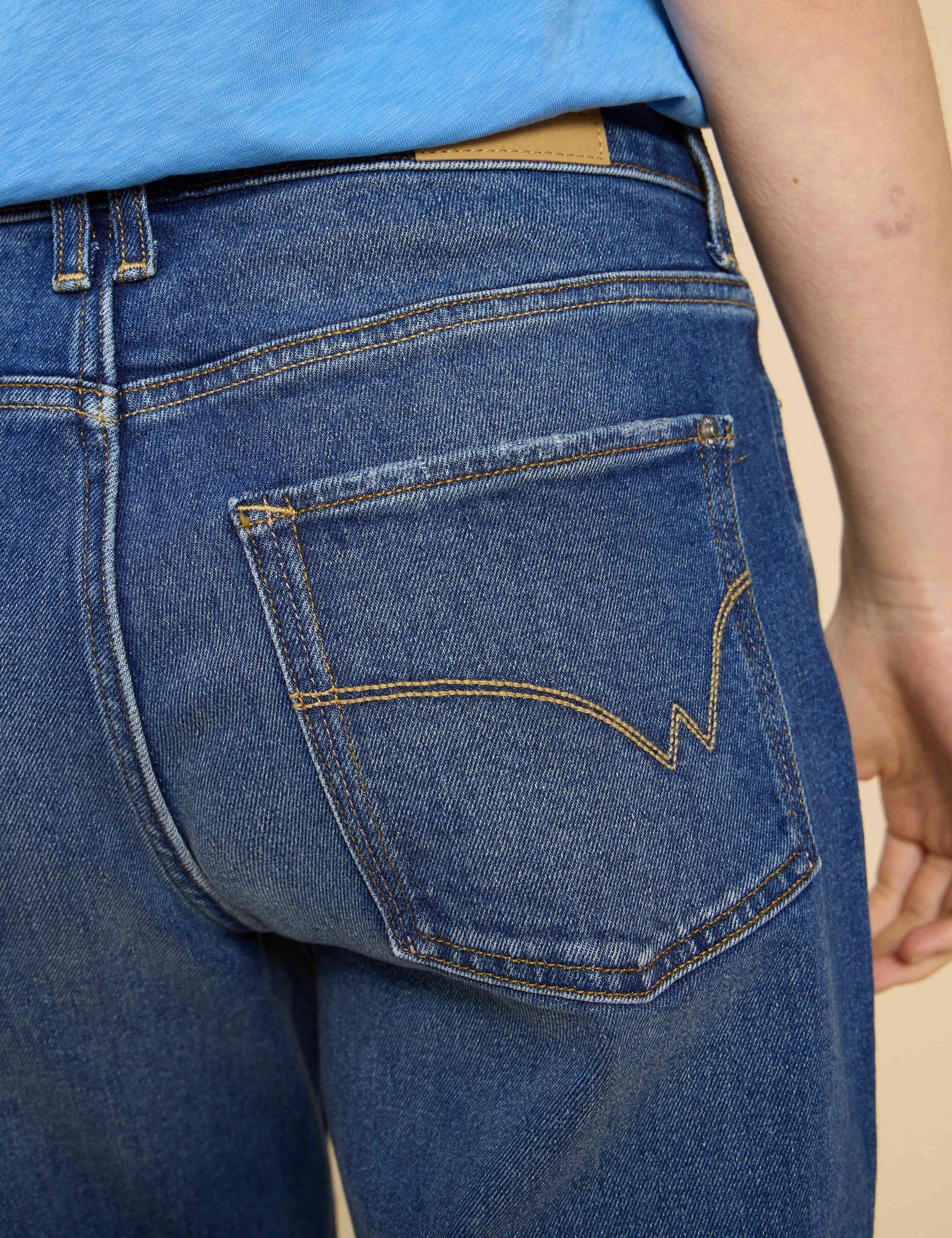 Freya Mid Rise Straight Leg Jeans 5 of 6
