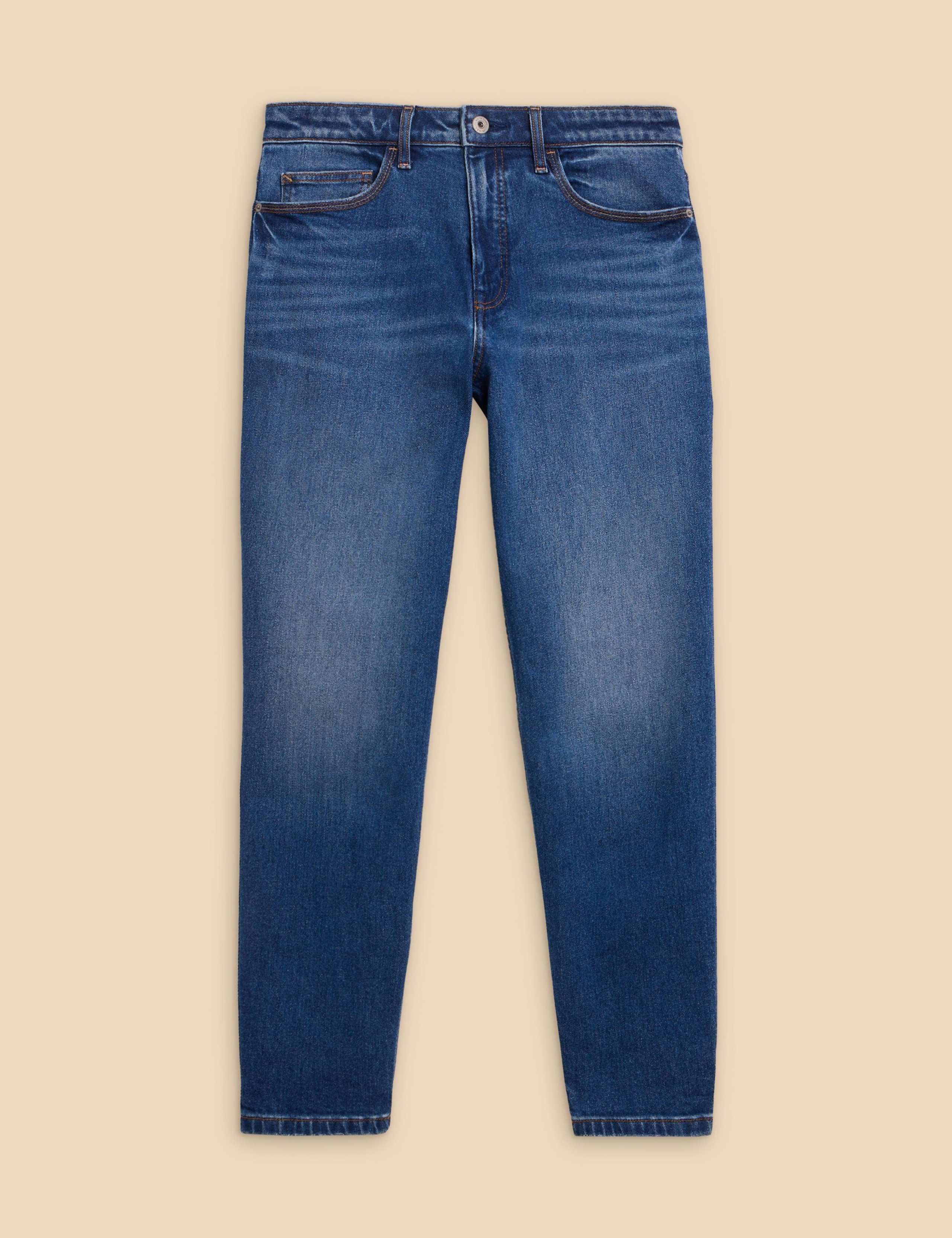 Freya Mid Rise Straight Leg Jeans 2 of 6