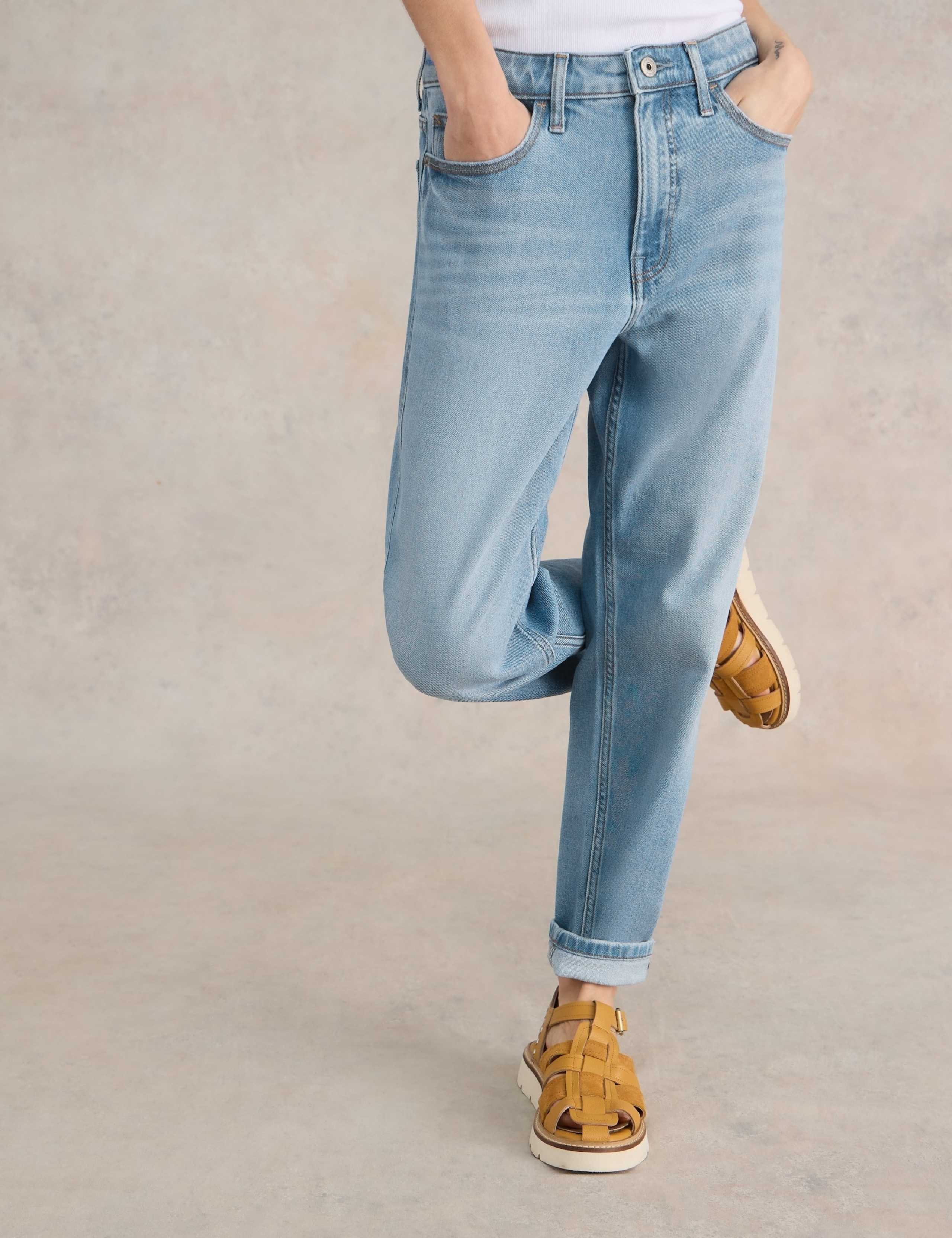 Freya Mid Rise Straight Leg Jeans 3 of 6