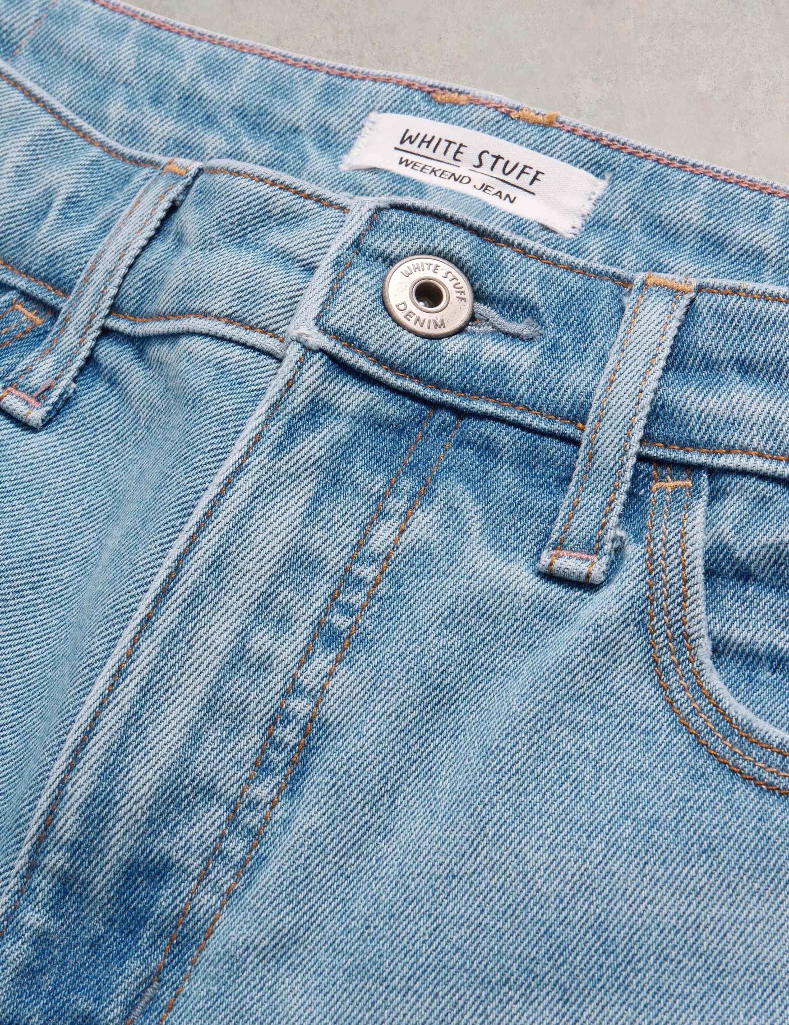 Freya Mid Rise Straight Leg Jeans 6 of 6