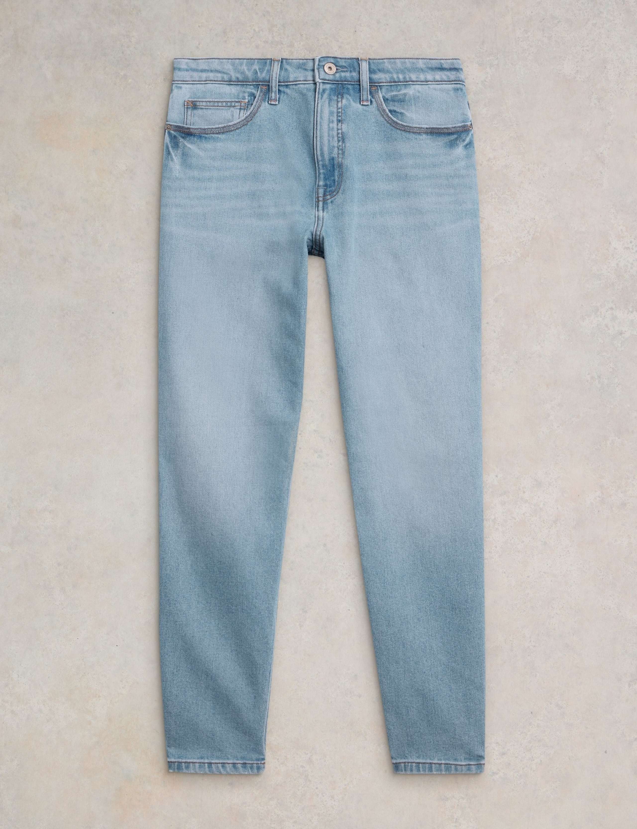 Freya Mid Rise Straight Leg Jeans 2 of 6