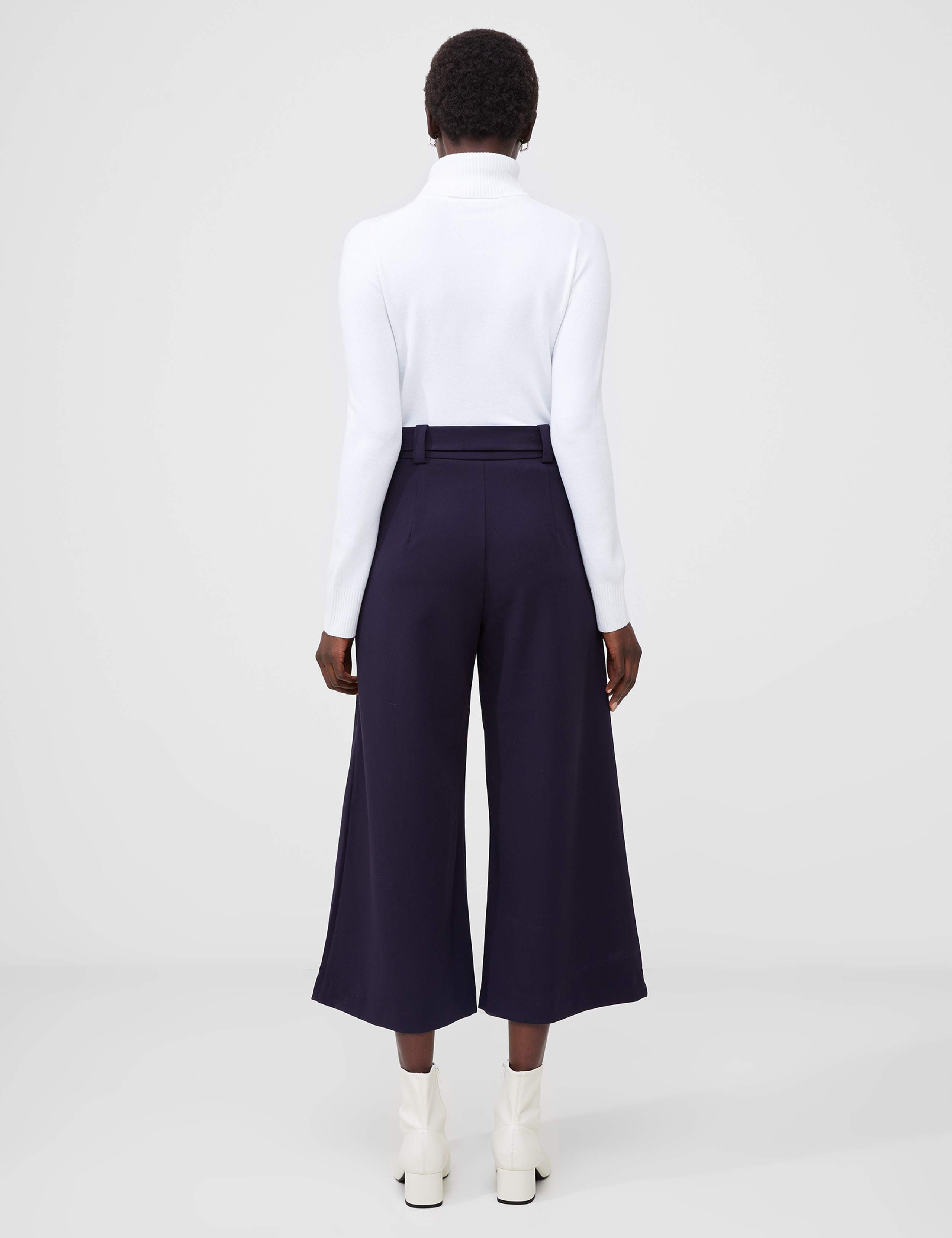 Belted Wide Leg Culottes 4 of 4