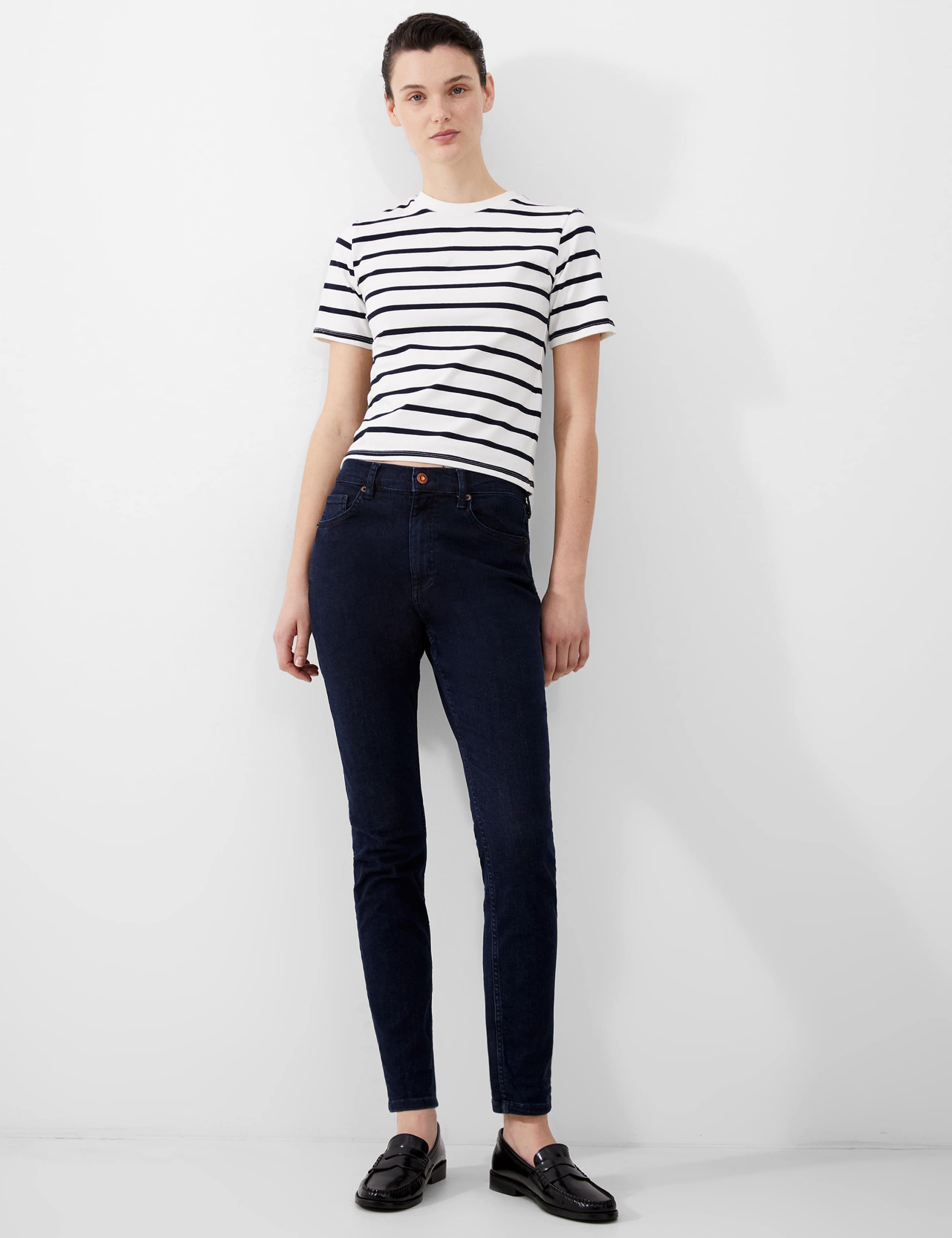 High Waisted Skinny Jeans 1 of 4