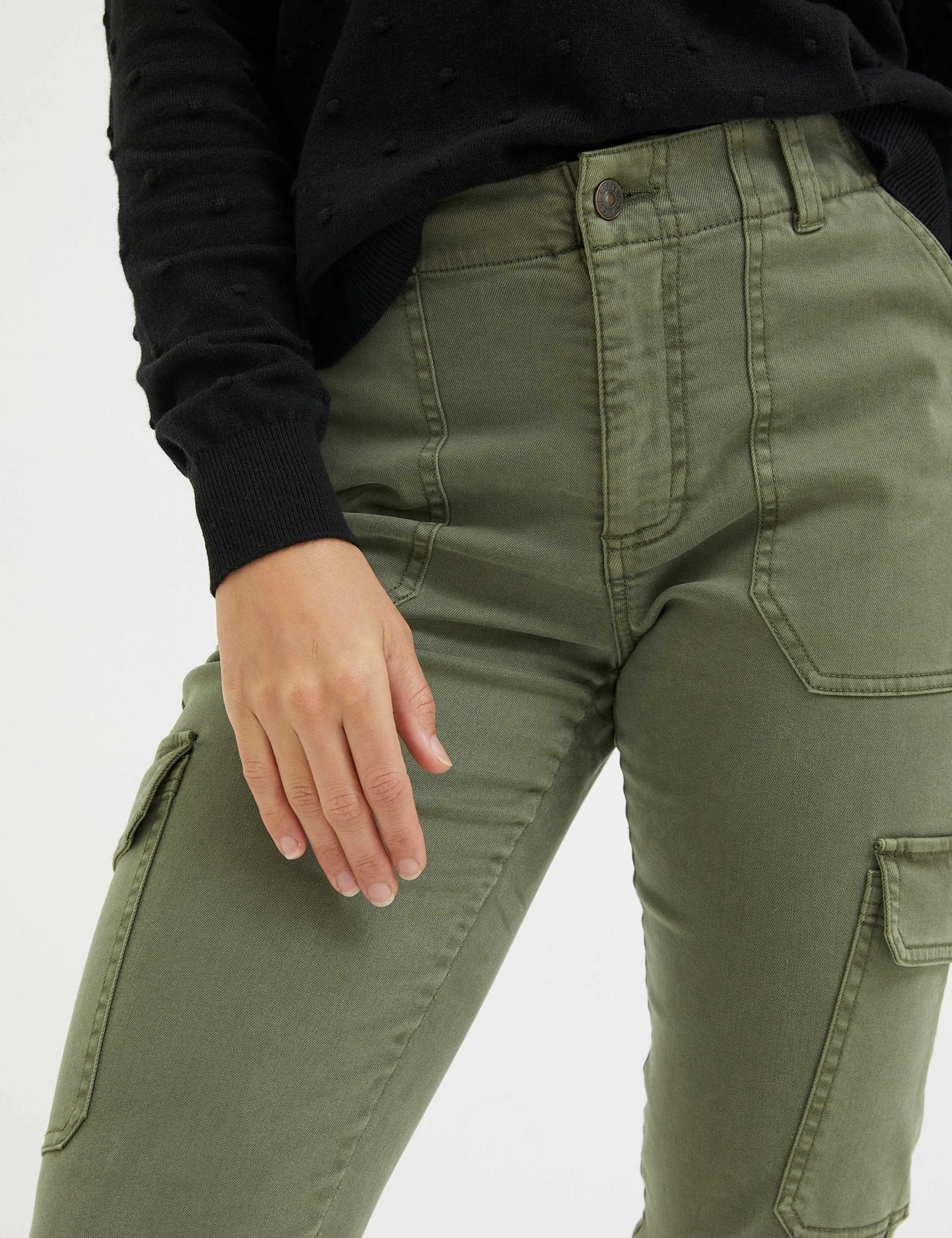 Cotton Rich Cargo Slim Fit Trousers 5 of 6