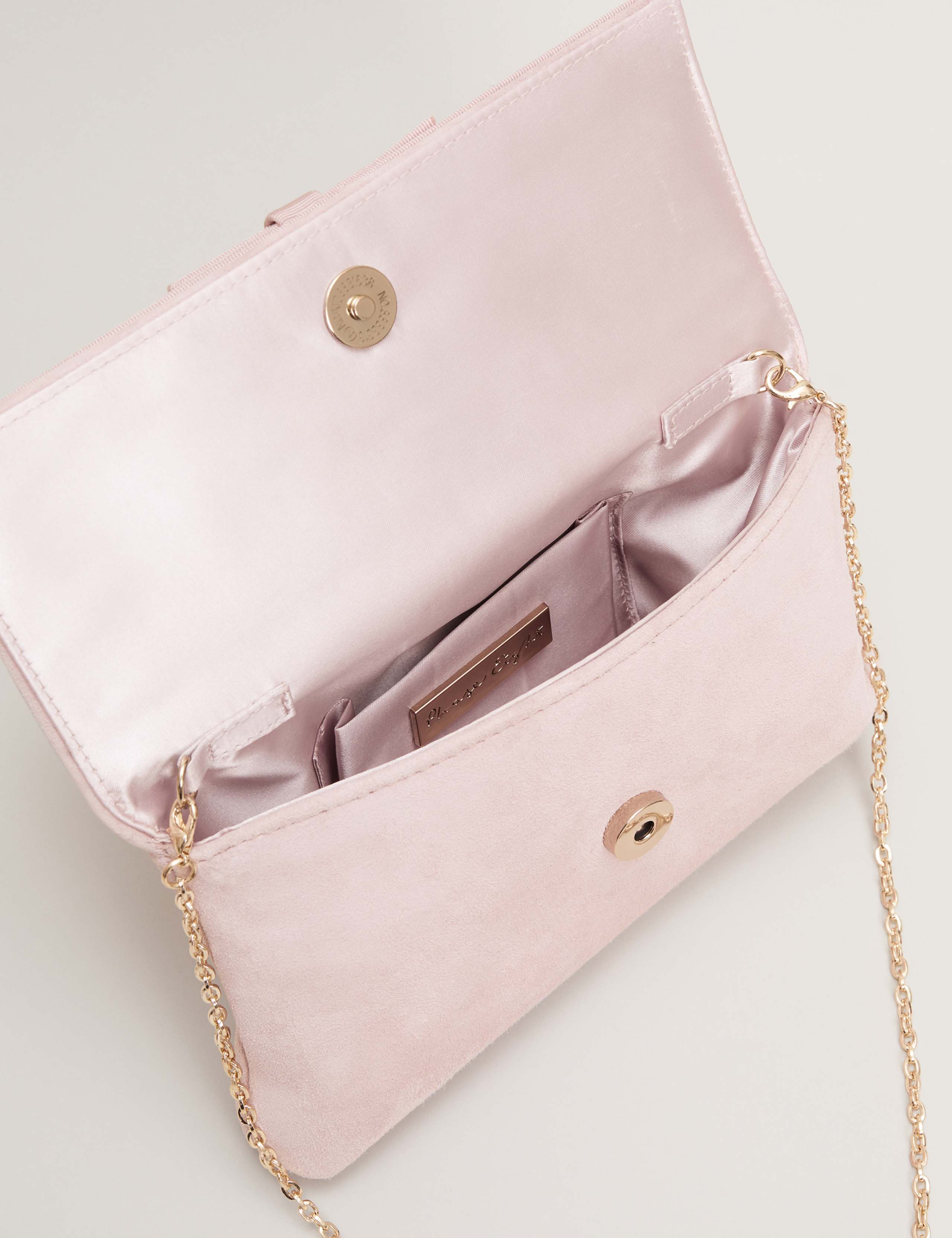 Suede Clutch Bag 6 of 7