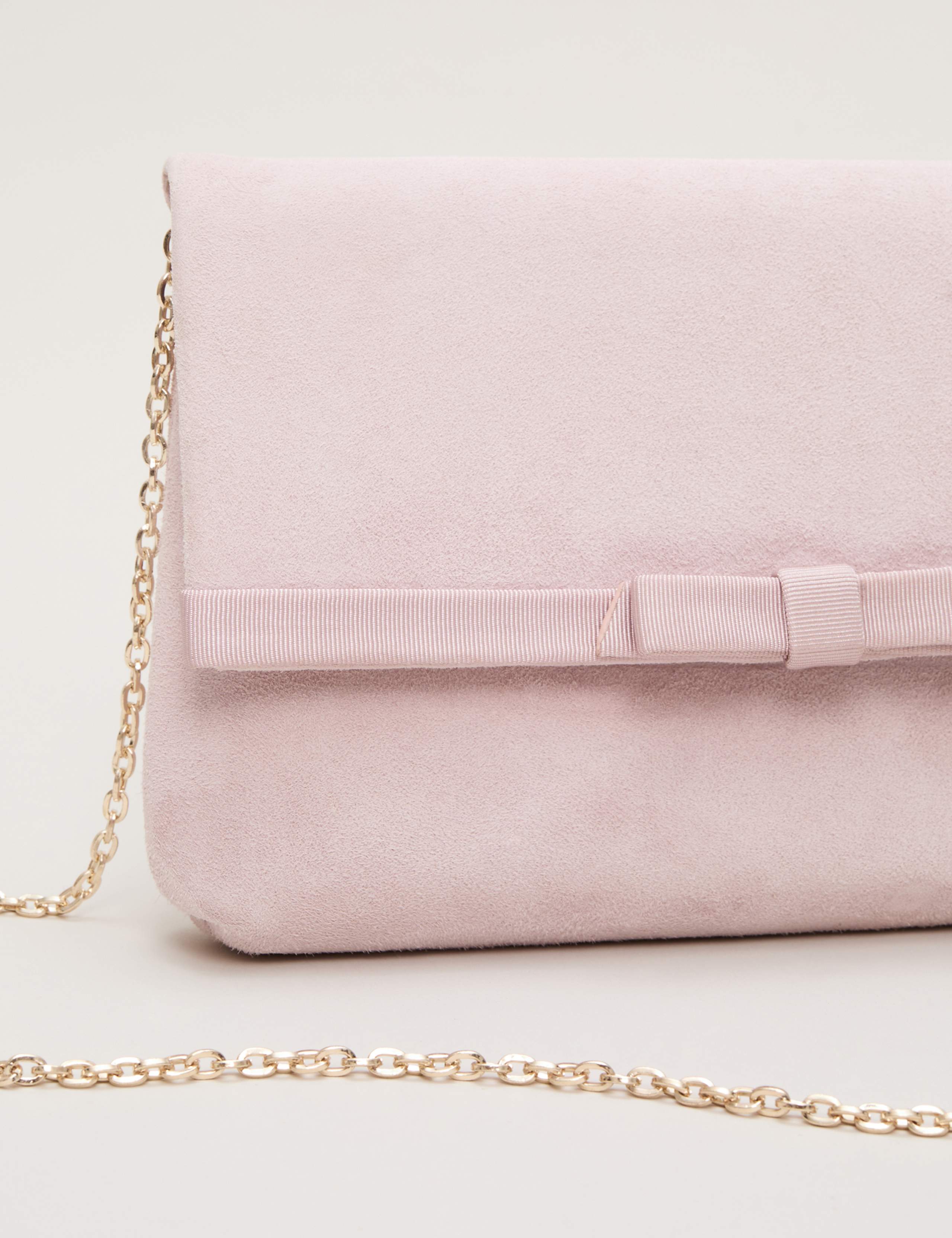 Suede Clutch Bag 7 of 7