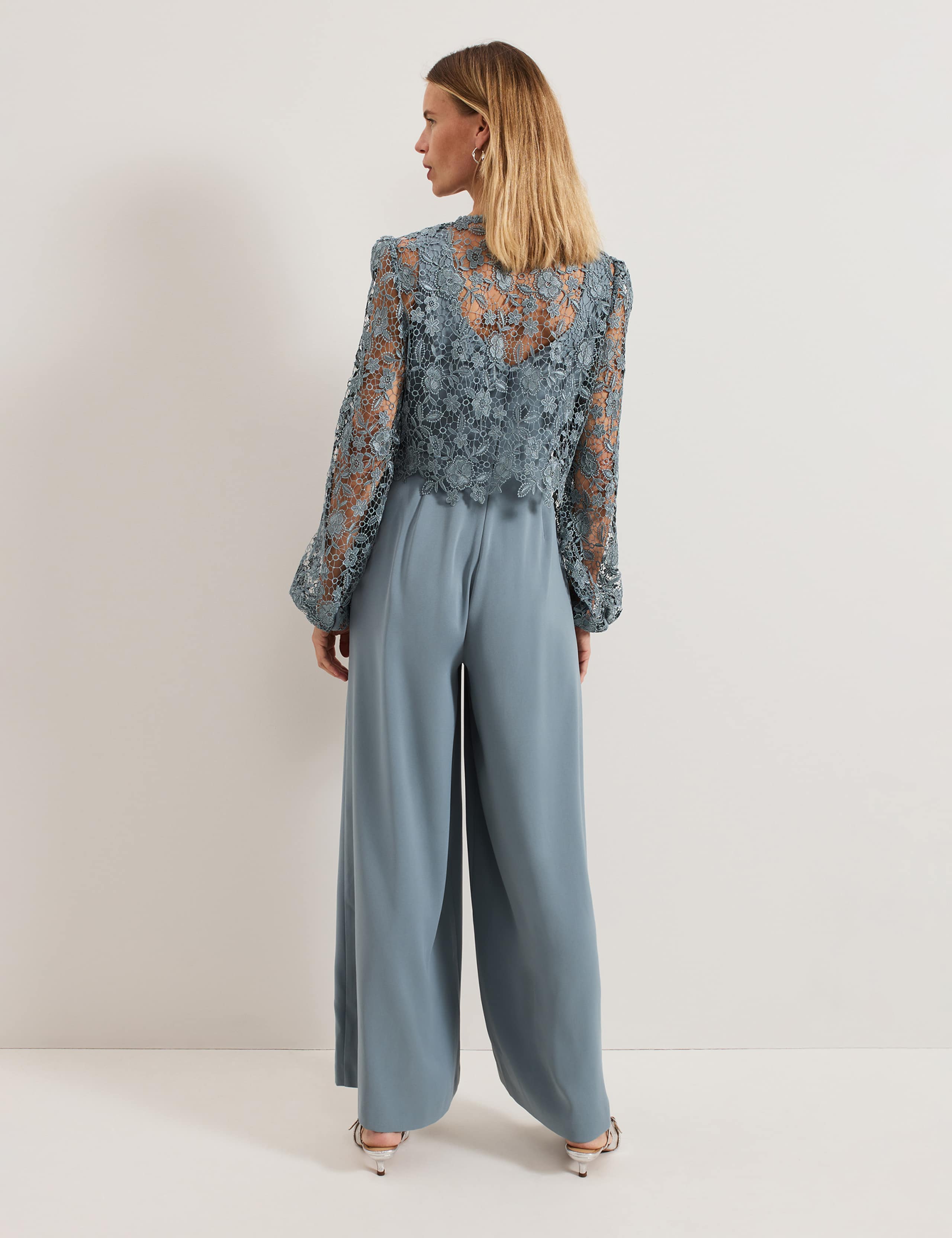 Lace Detail 2-in-1 Jumpsuit 3 of 7