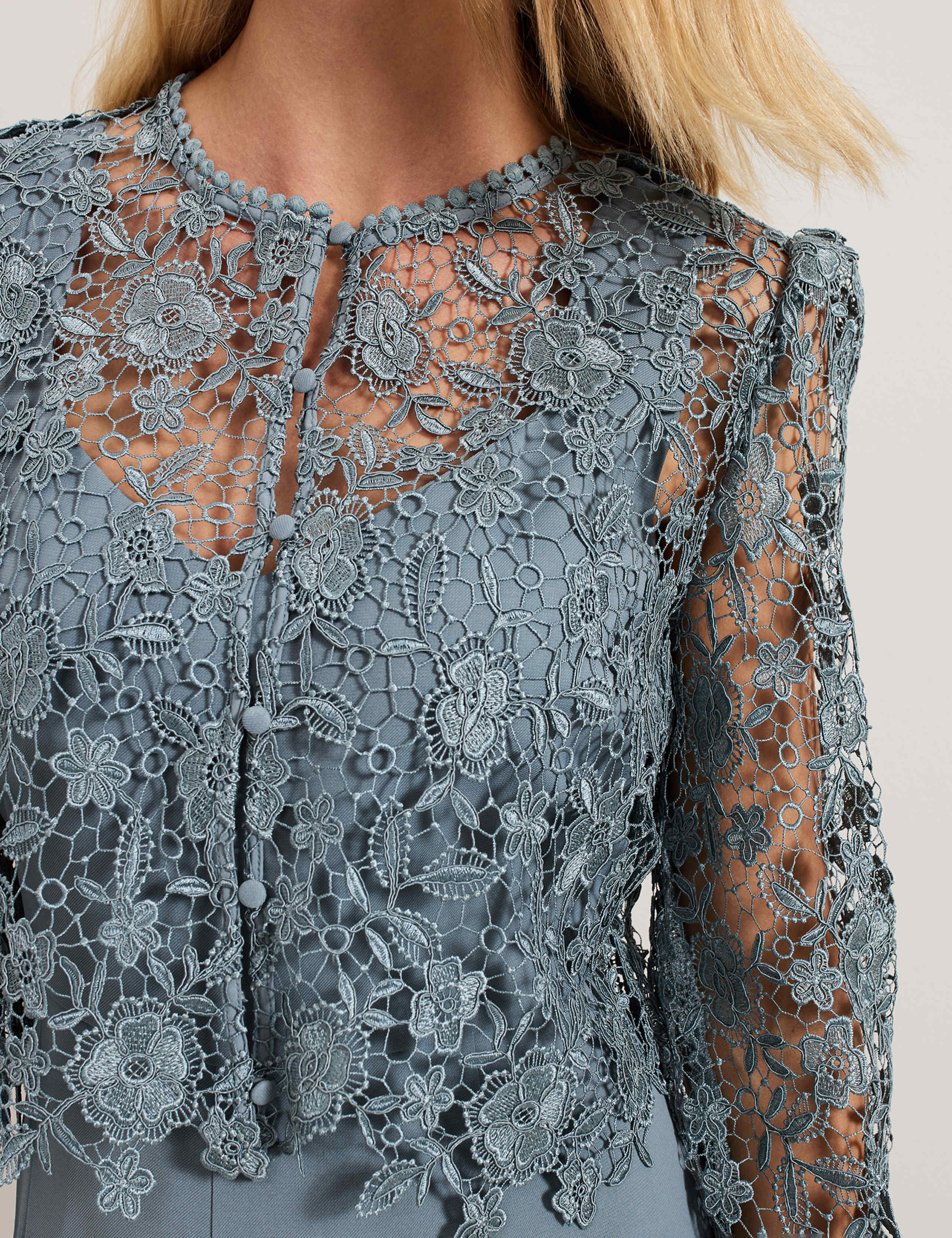 Lace Detail 2-in-1 Jumpsuit 6 of 7