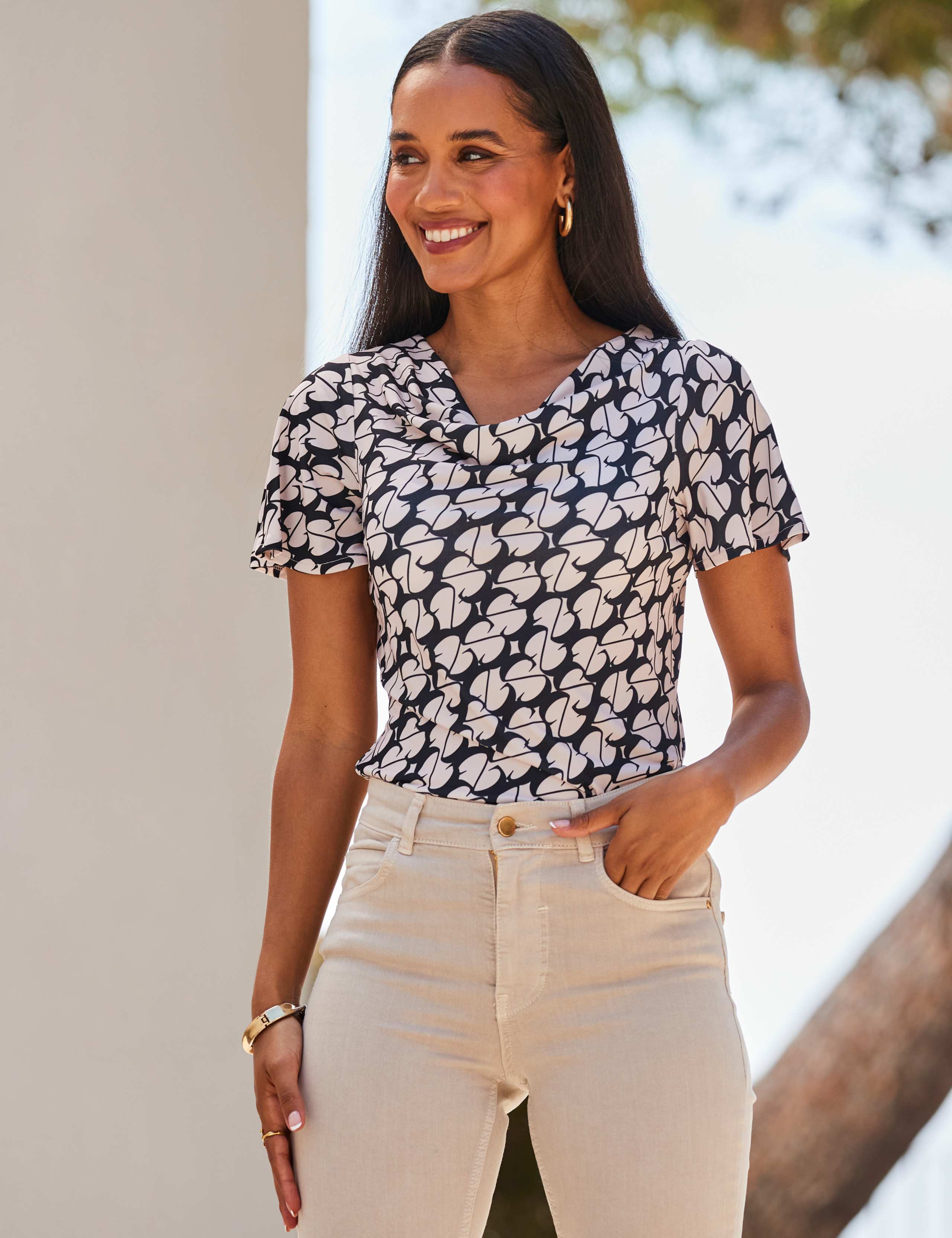 Jersey Geometric Top 6 of 6