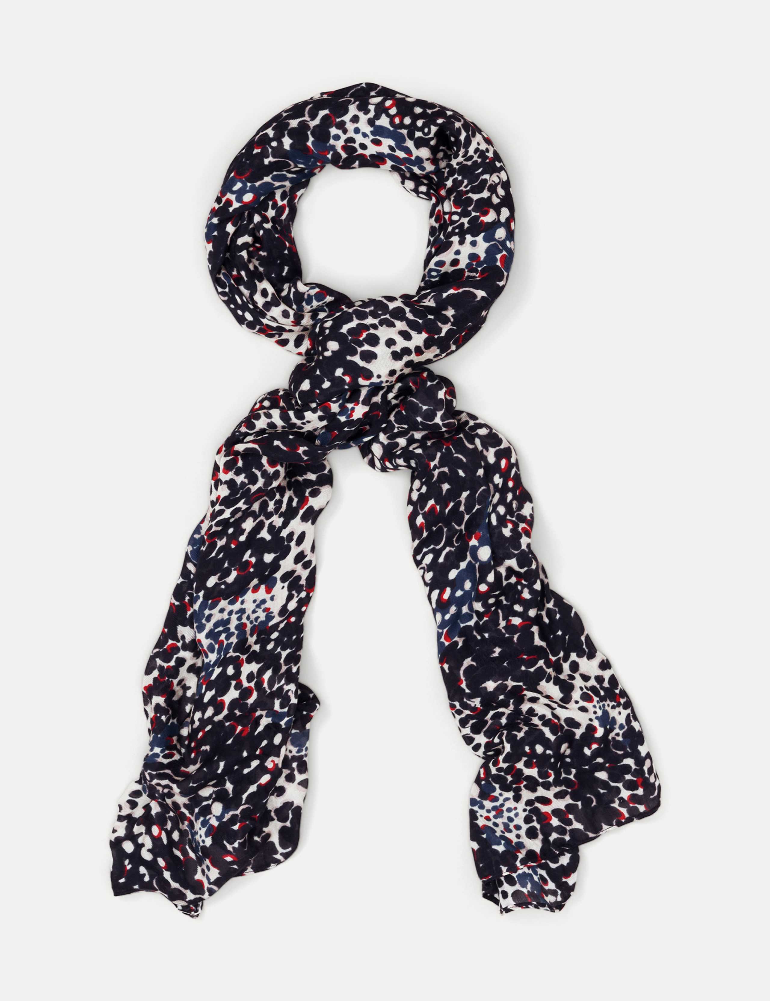 Modal Blend Circle Print Scarf 2 of 5