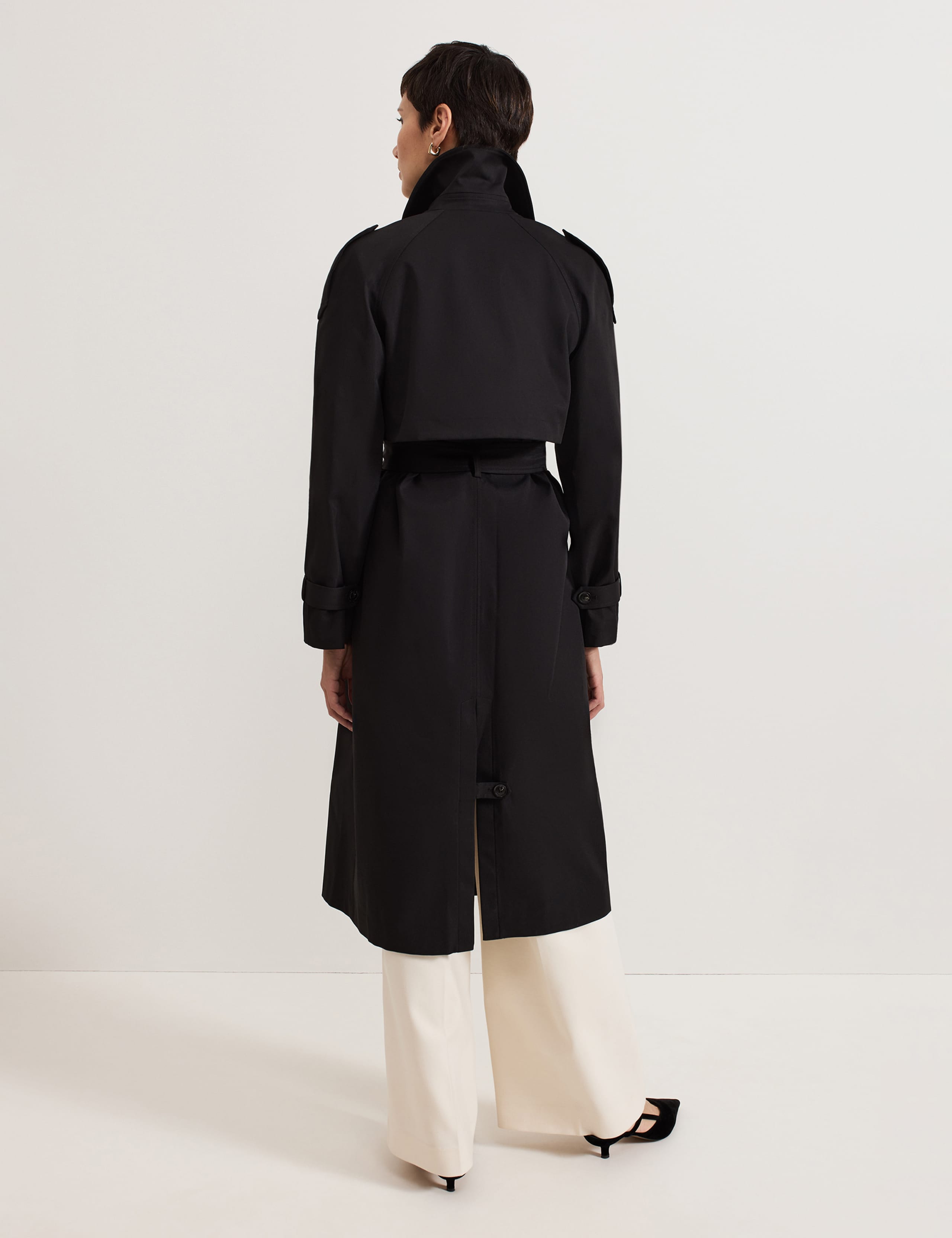 Longline Trench Coat 3 of 9