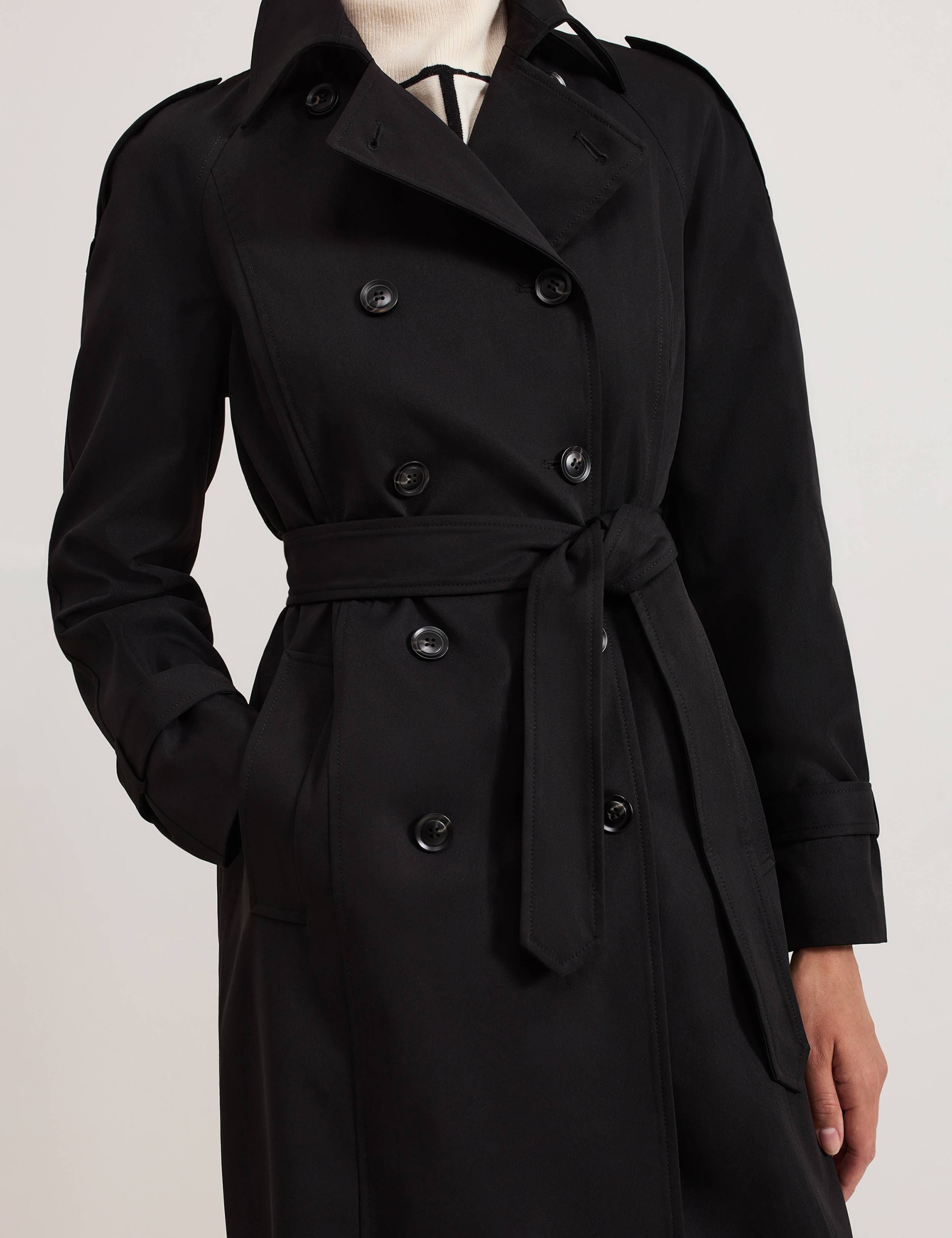 Longline Trench Coat 9 of 9