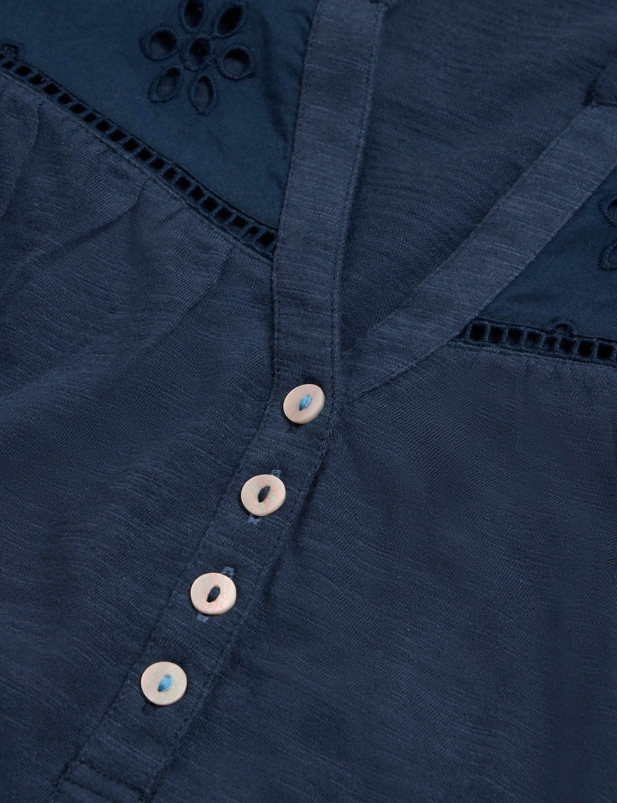 Pure Cotton Broderie Top 6 of 6