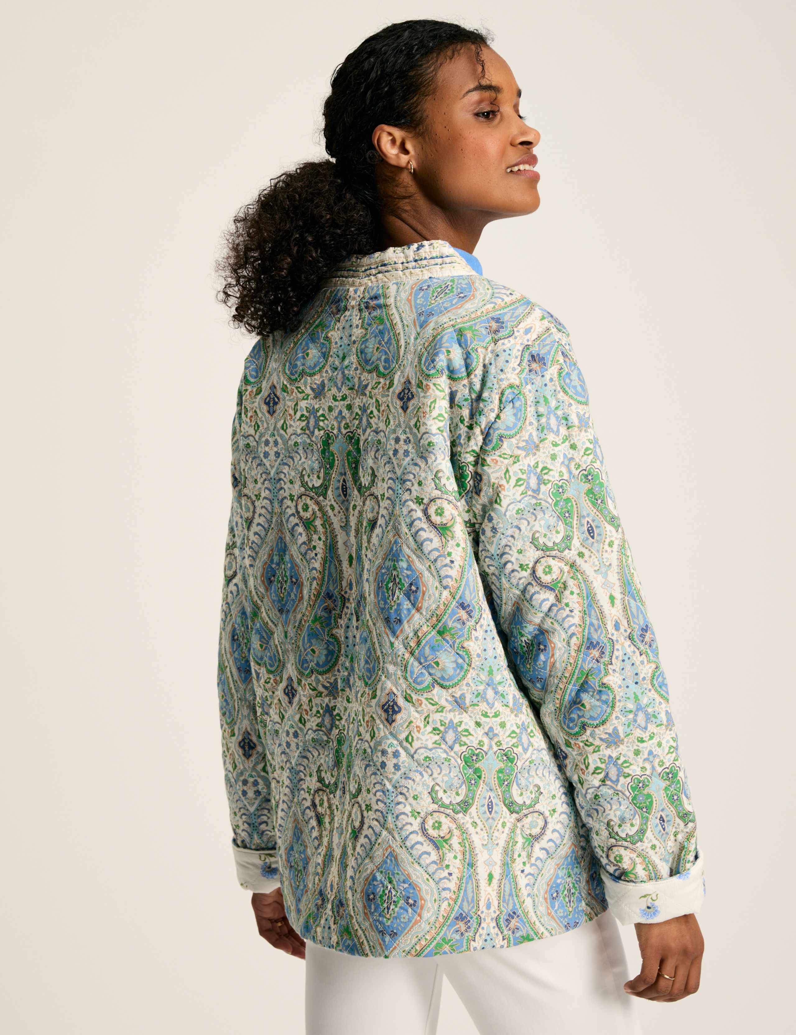 Pure Cotton Printed Quilted Jacket 3 of 6