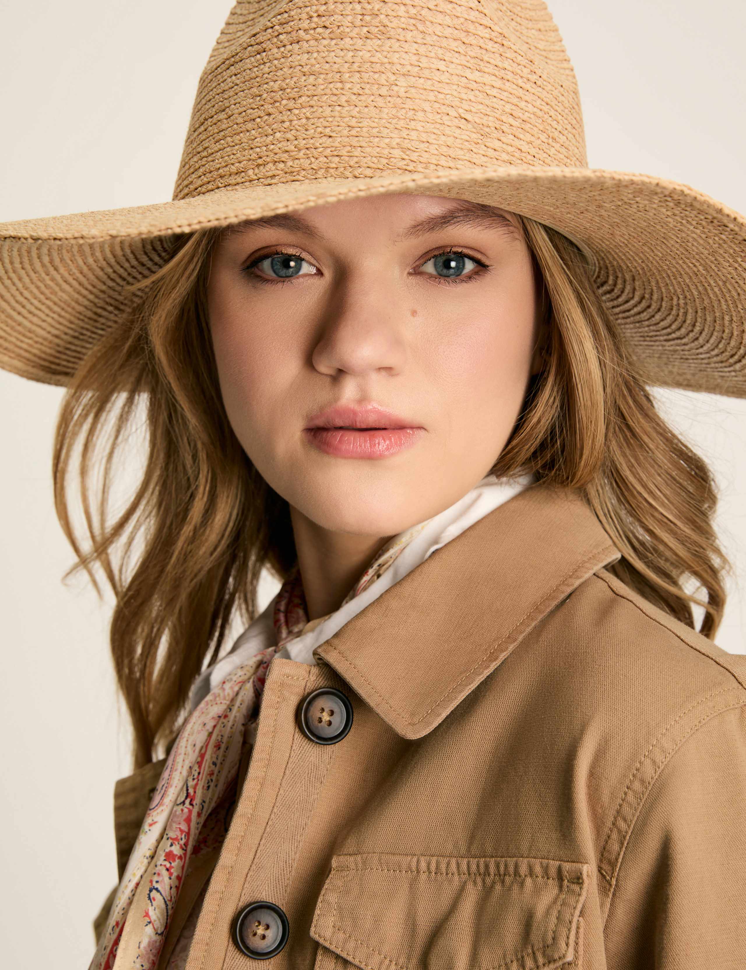 Cotton Rich Collared Jacket with Linen 6 of 10