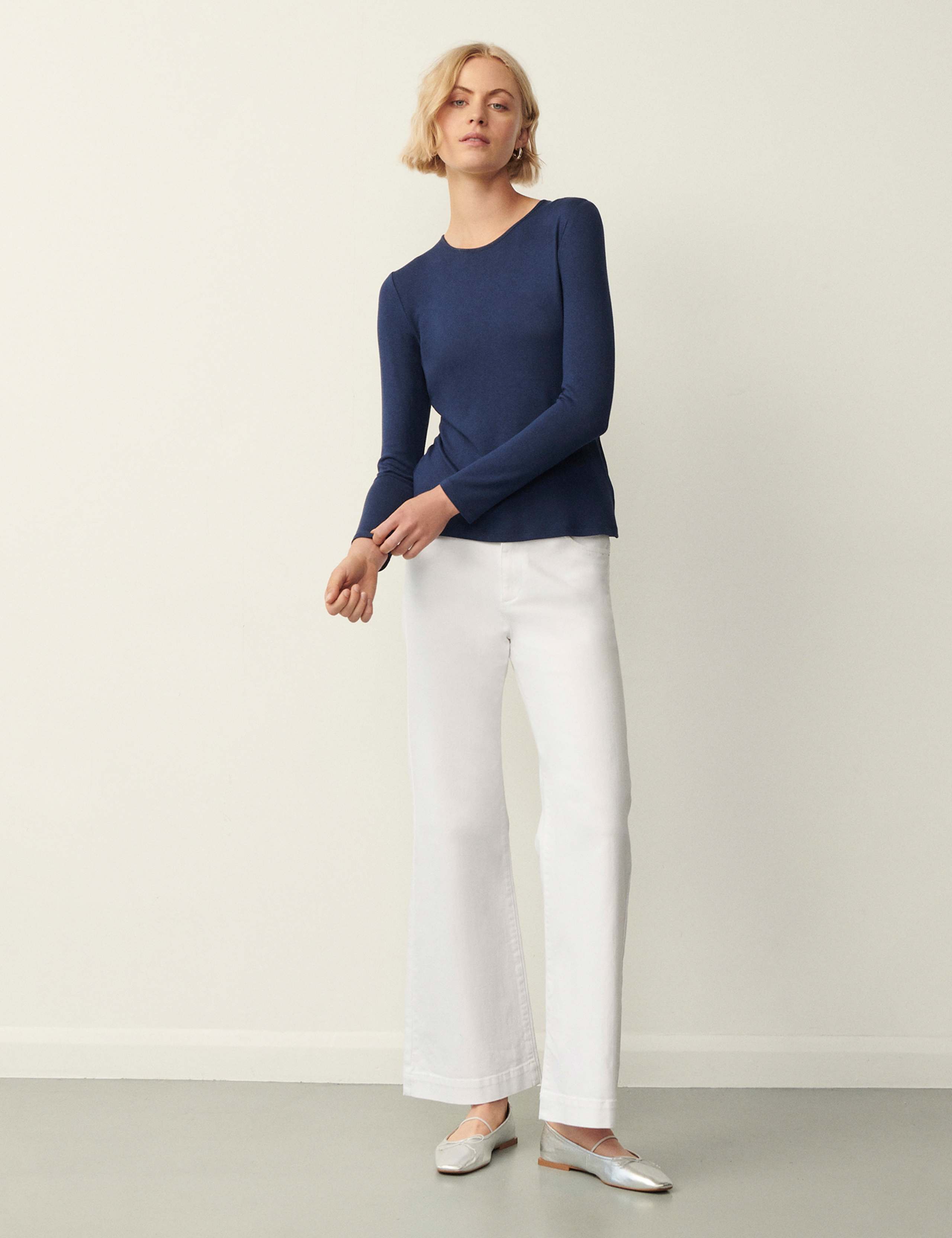 Round Neck Top 1 of 4