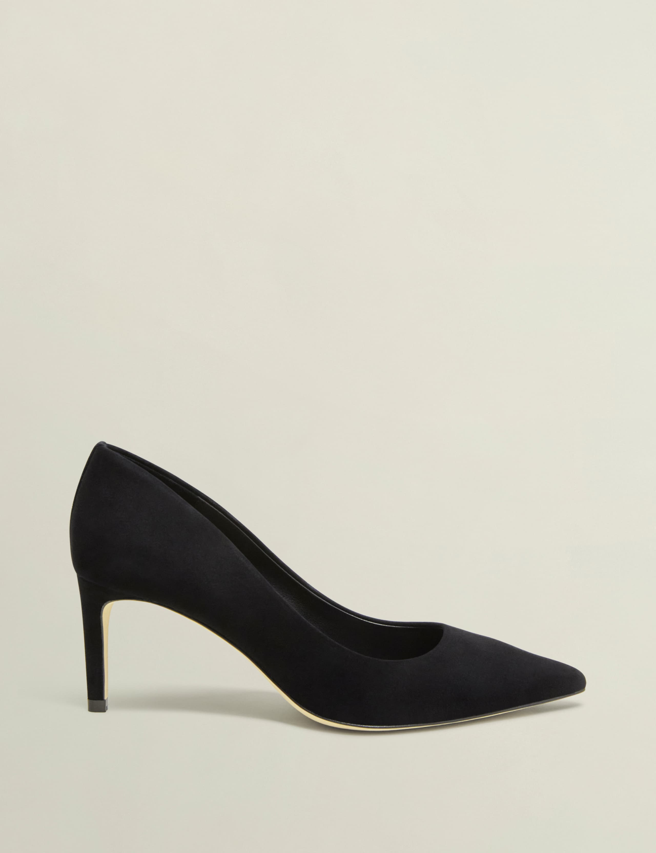 Suede Stiletto Heel Court Shoes 2 of 6