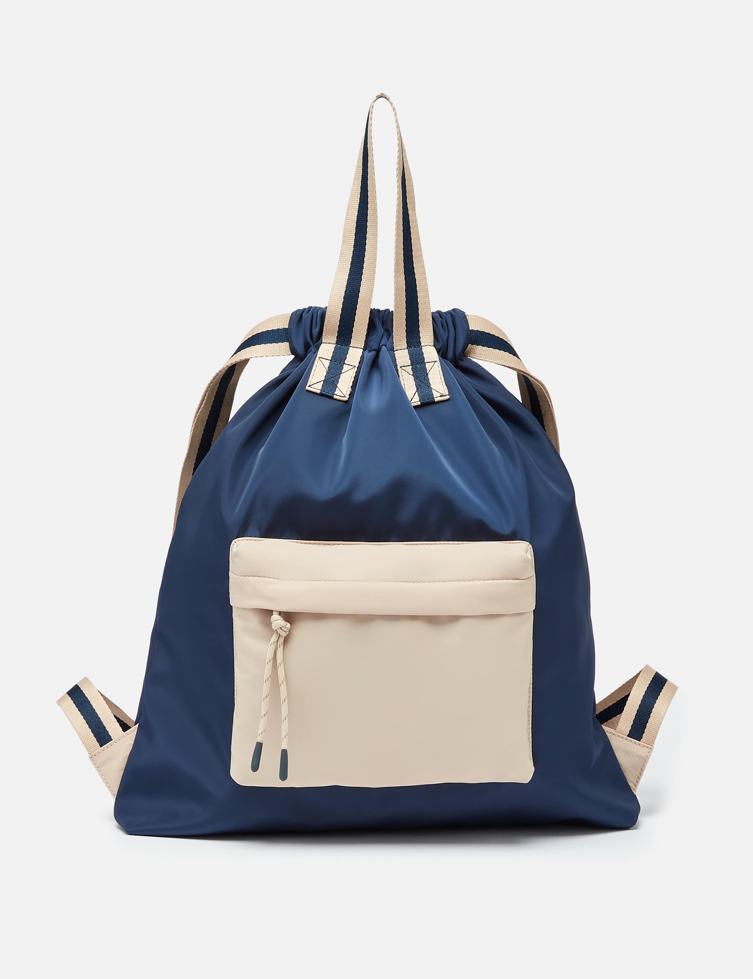 Colour Block Drawstring Backpack 3 of 7