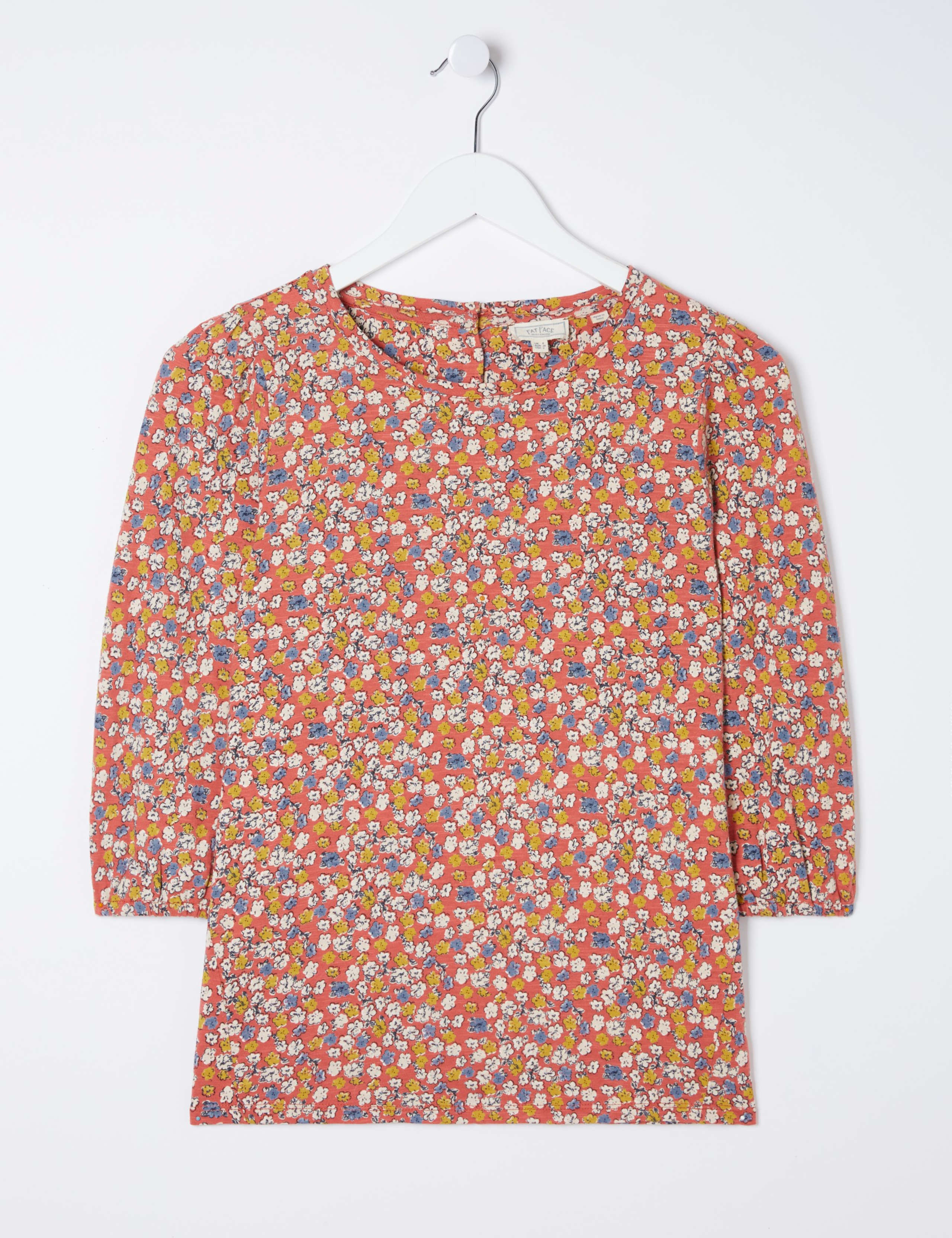 Pure Cotton Ditsy Floral Top 2 of 5