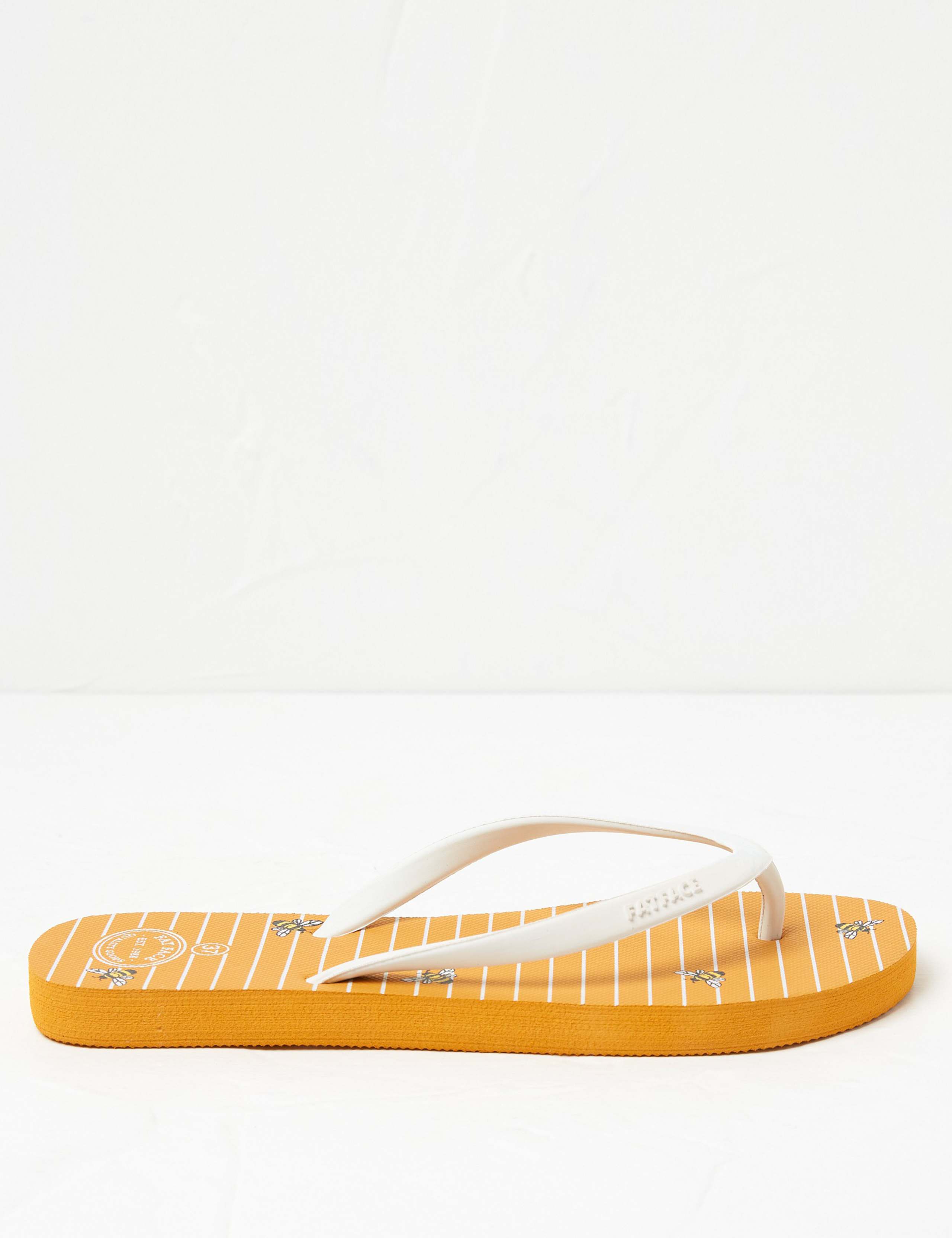 Bee Print Flip Flops 3 of 3