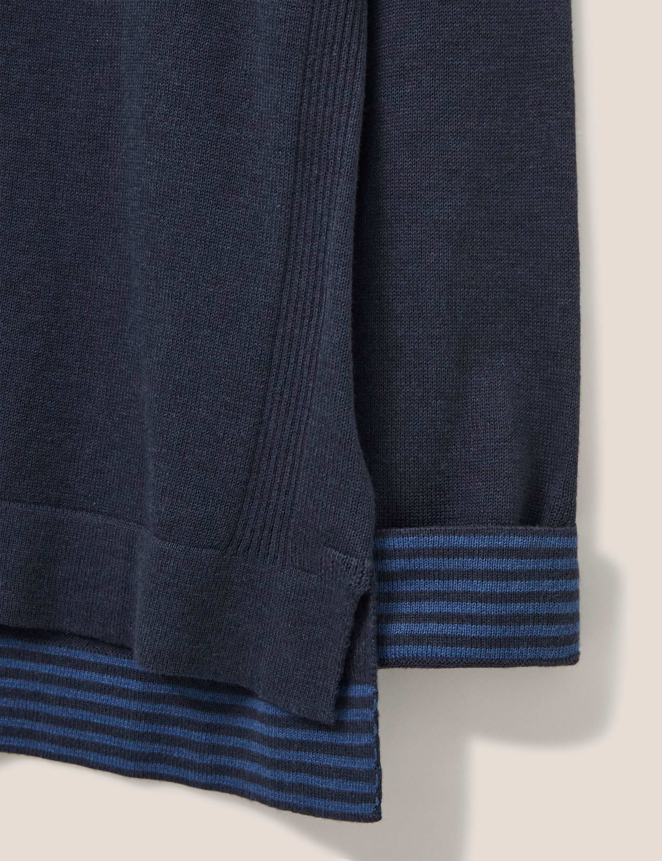 Cotton Rich Textured Crew Neck Jumper 7 of 7