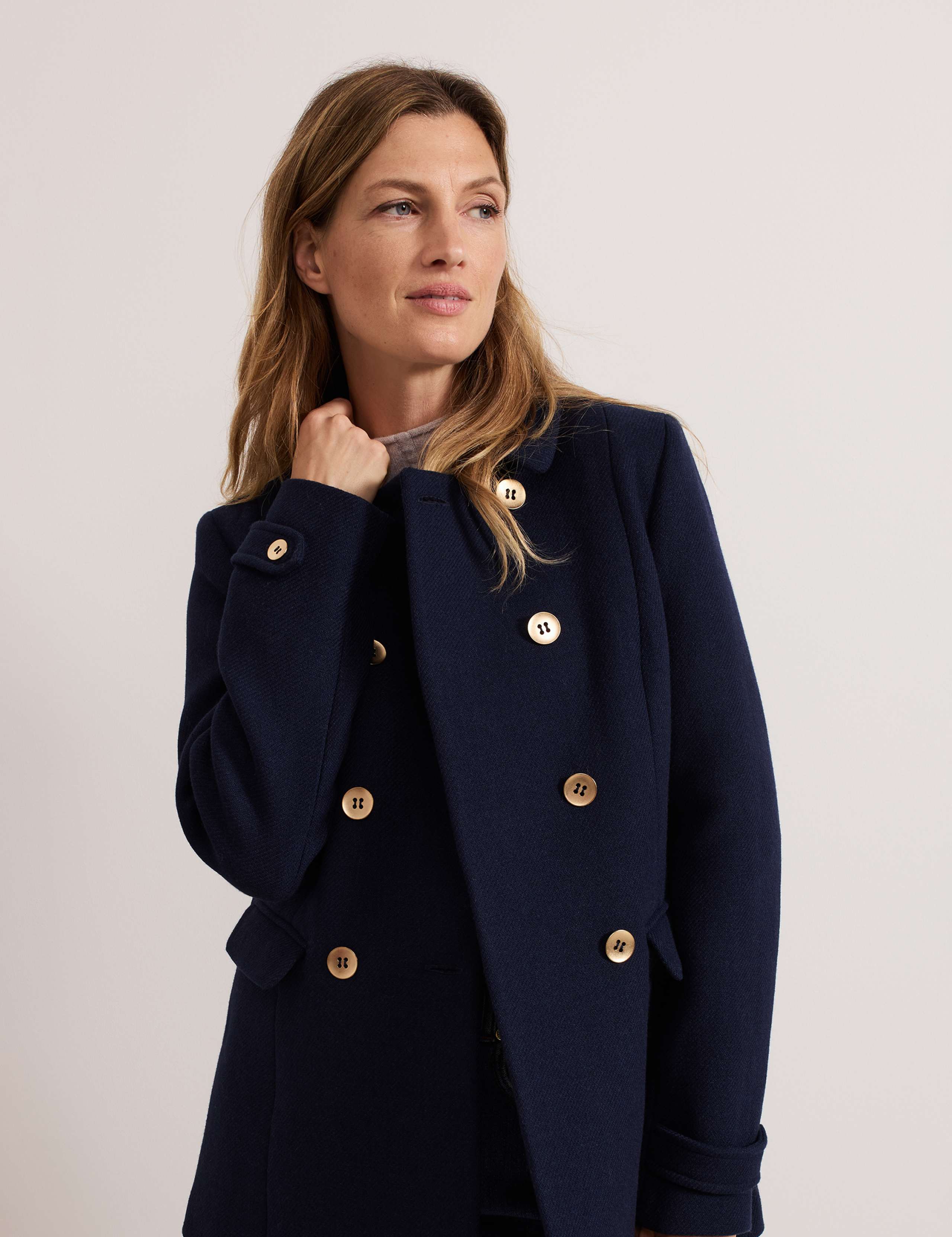 Wool Rich Double Breasted Peacoat 6 of 8