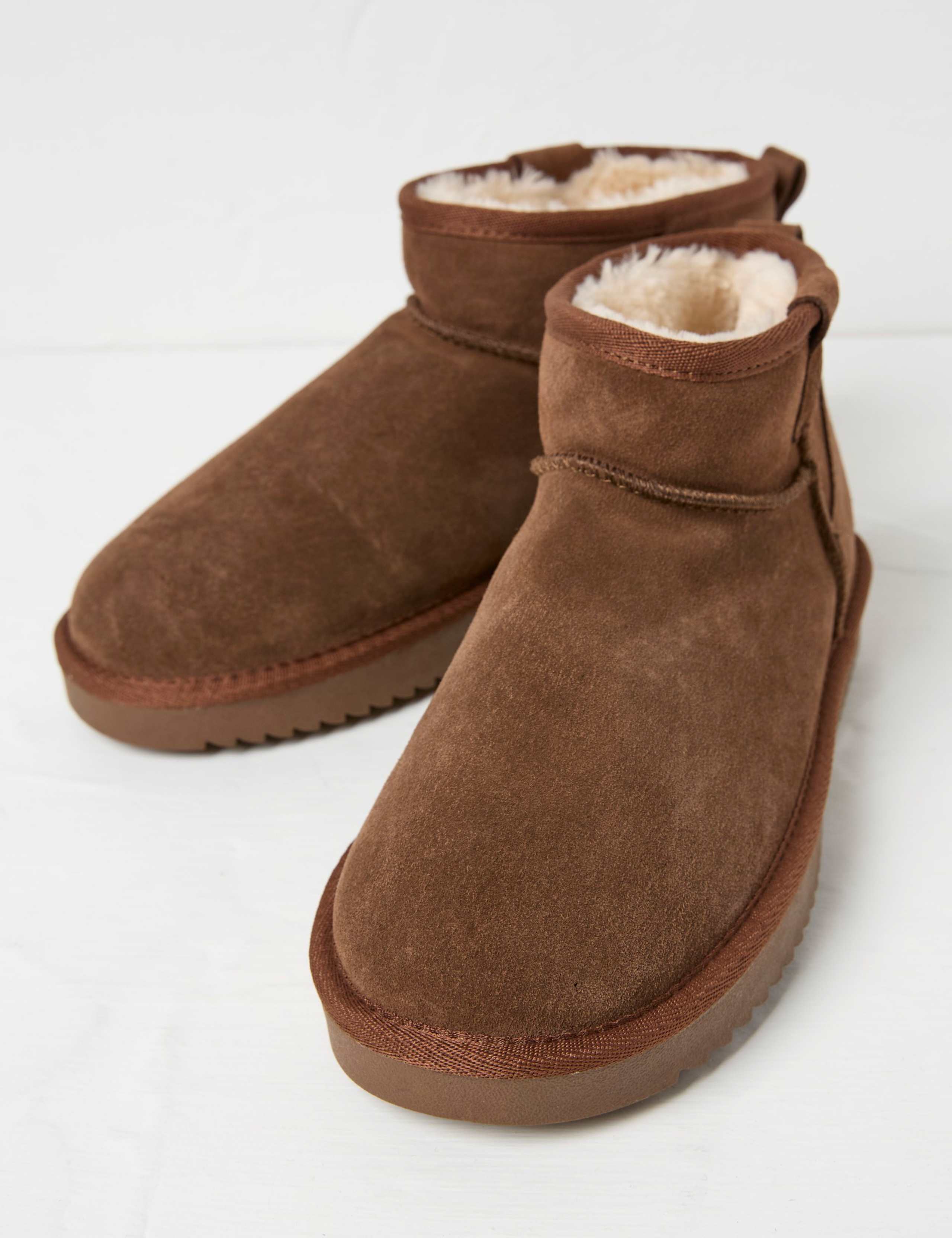 Leather Flat Heel Ankle Boots 2 of 3