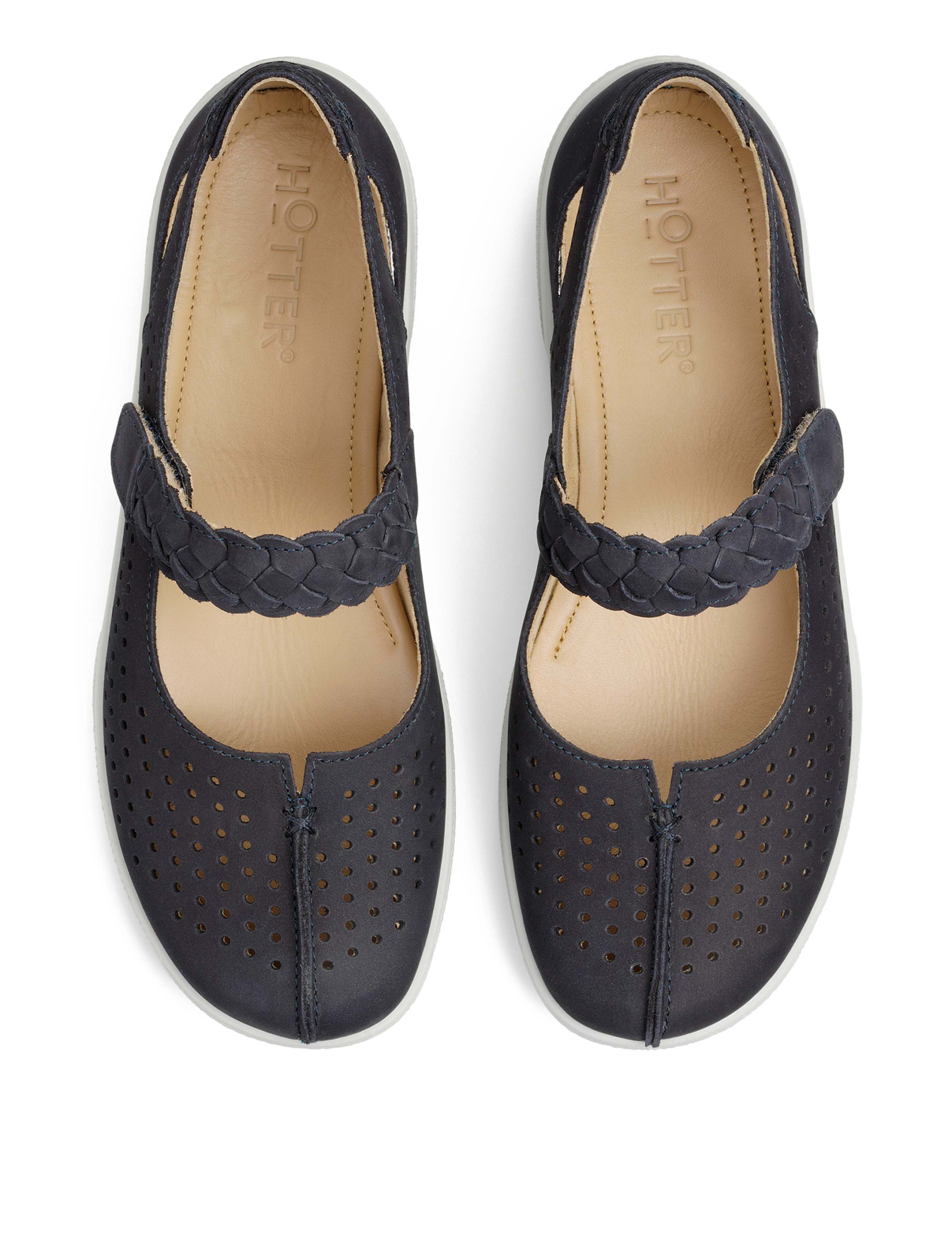 Quake II Wide Fit Leather Mary Jane Shoes 2 of 4