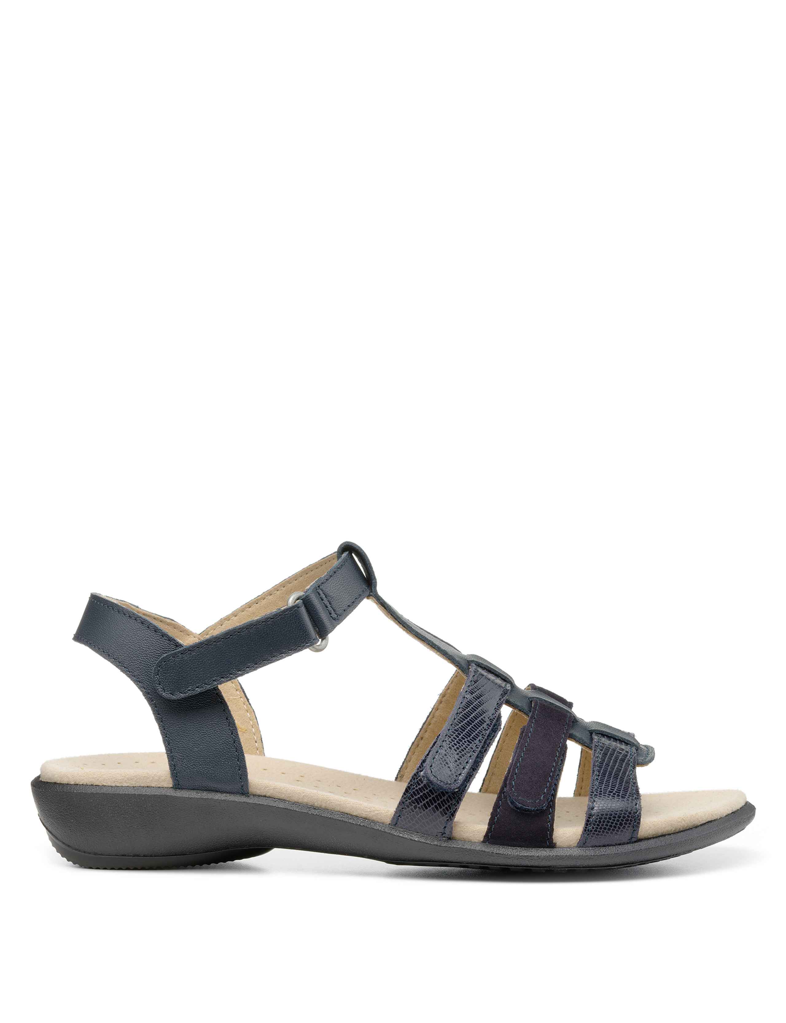 Sol Leather Ankle Strap Gladiator Sandals 1 of 4