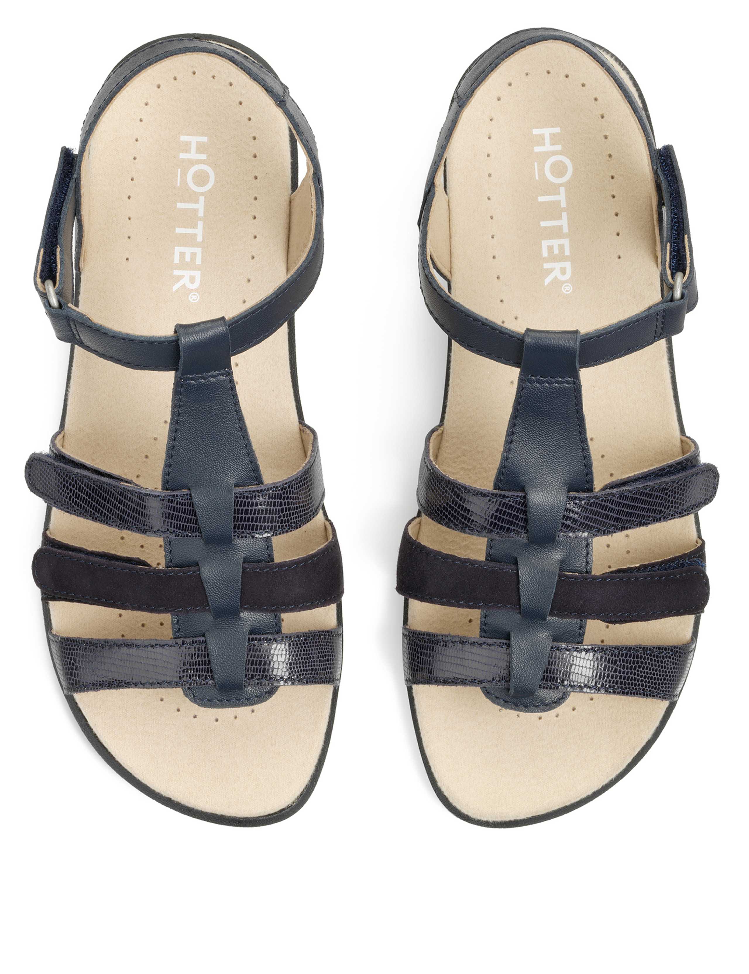 Sol Leather Ankle Strap Gladiator Sandals 2 of 4