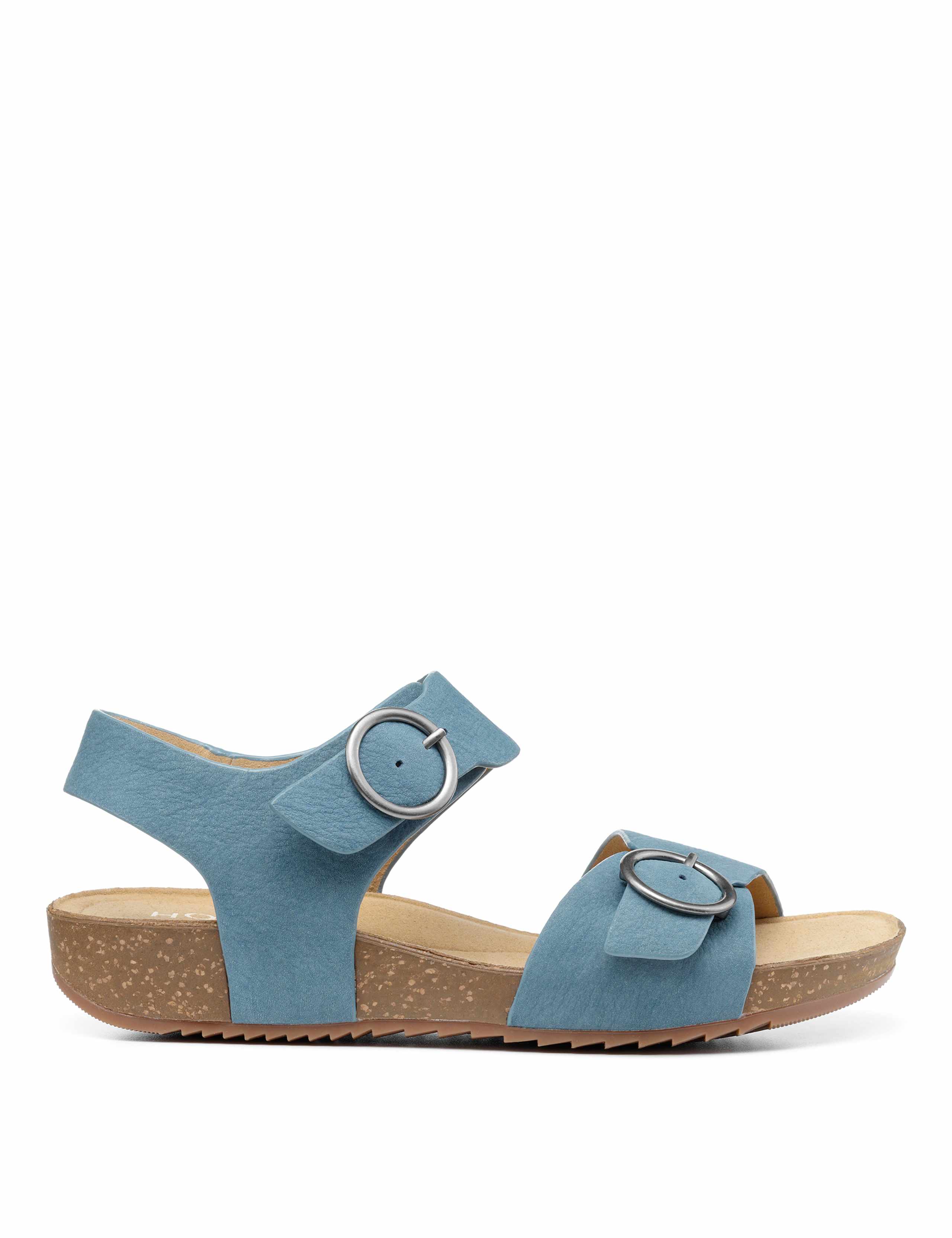 Tourist Leather Ankle Strap Wedge Sandals 1 of 4