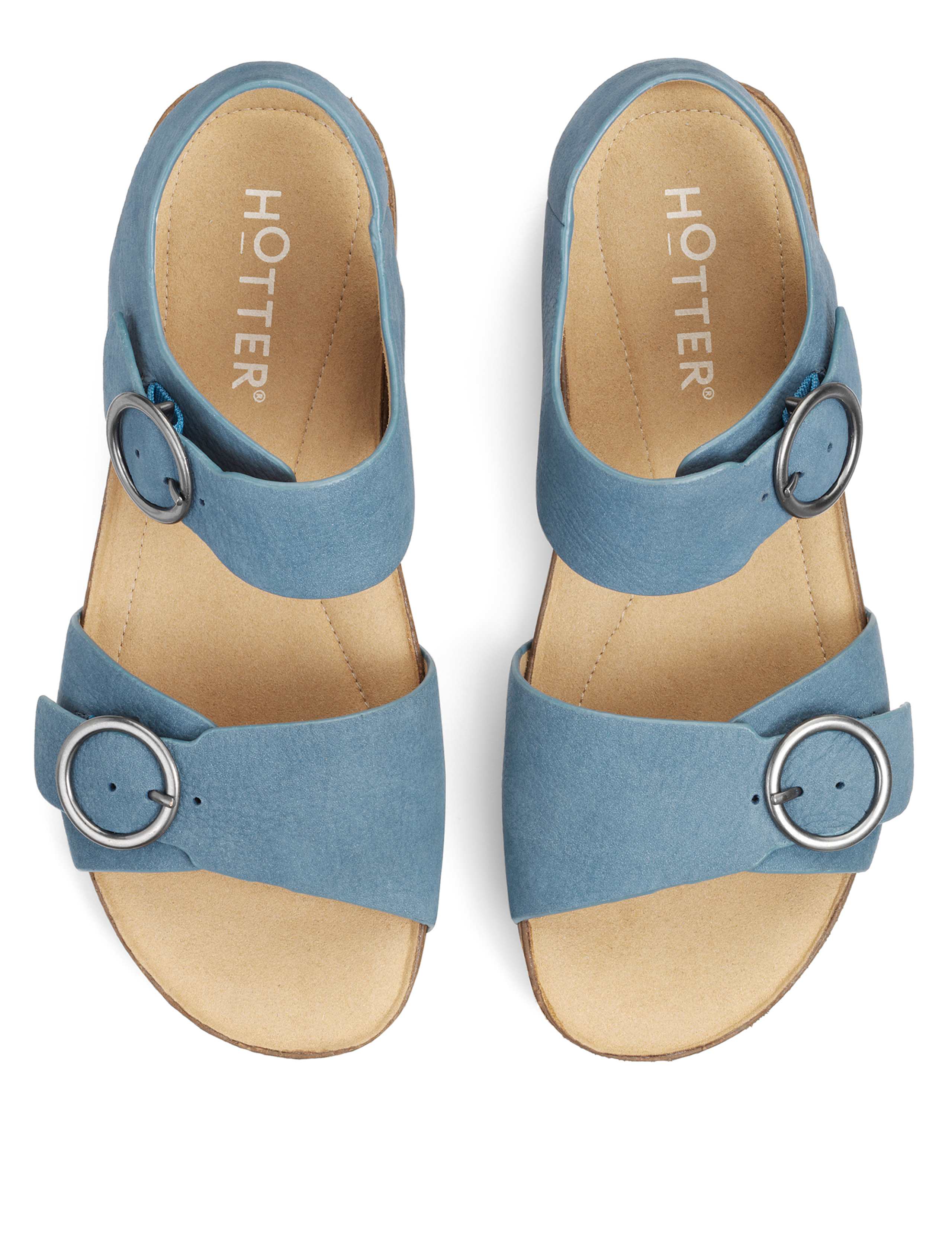 Tourist Leather Ankle Strap Wedge Sandals 2 of 4