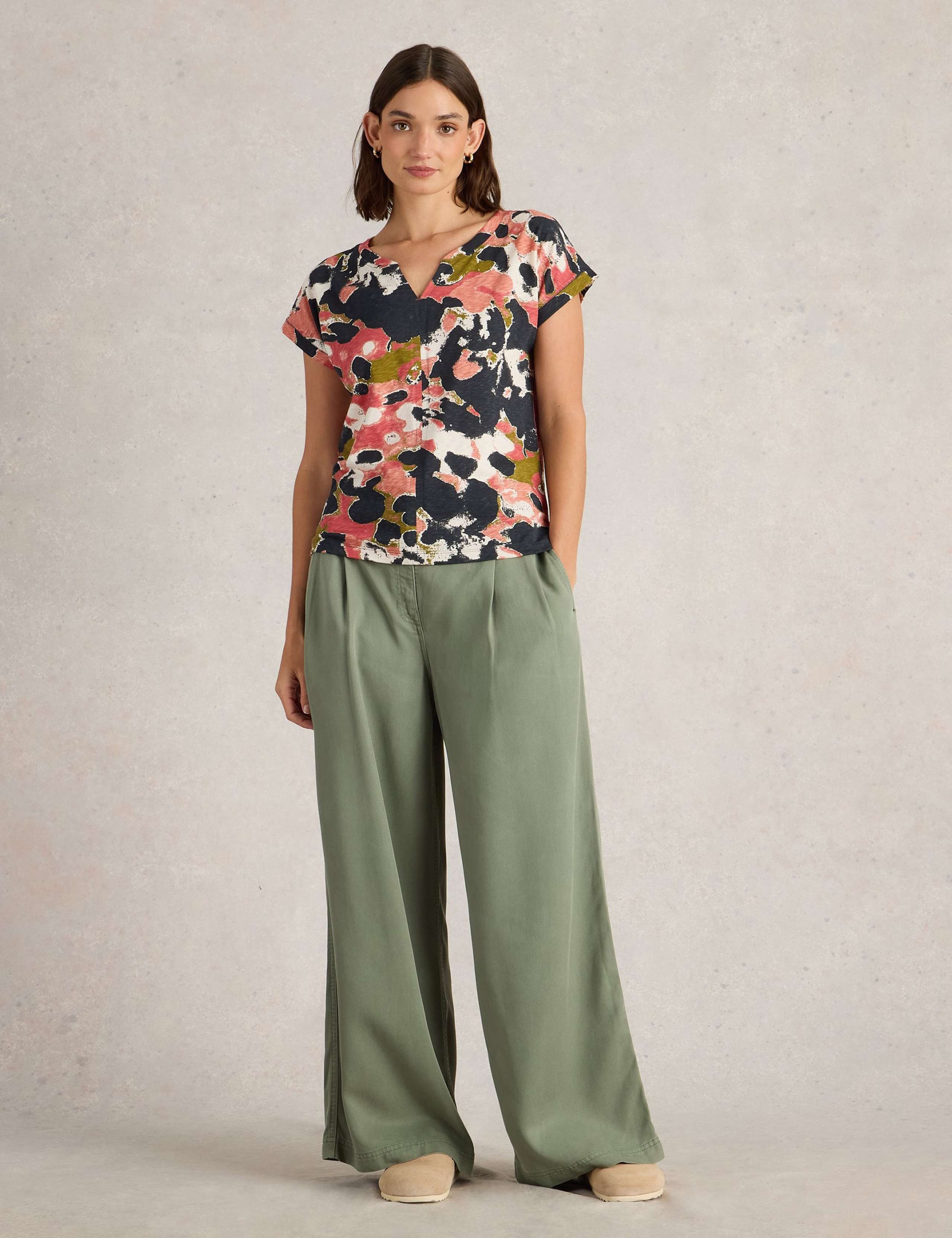 Pure Cotton Printed T-Shirt 3 of 10
