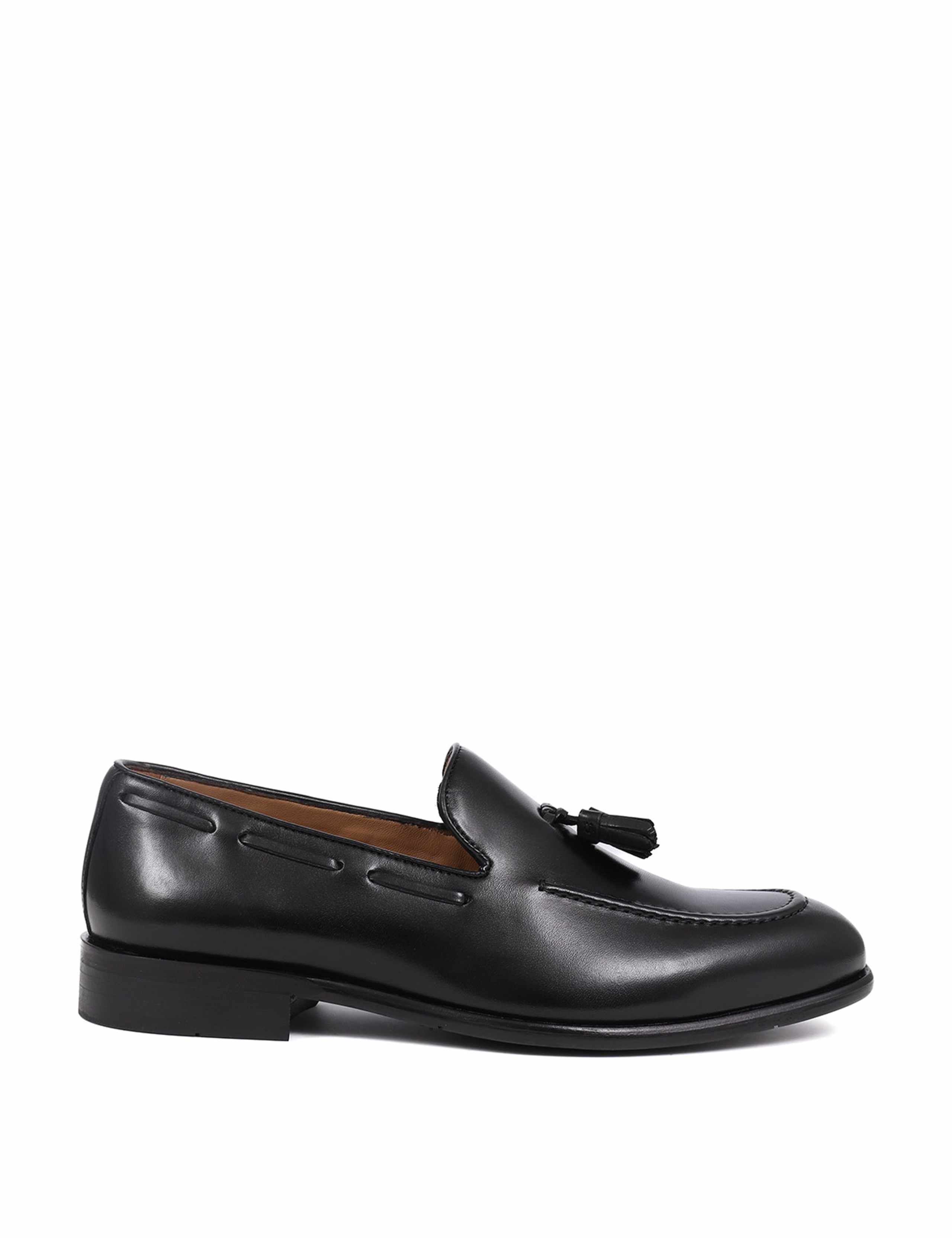 Leather Slip-On Shoes 2 of 7