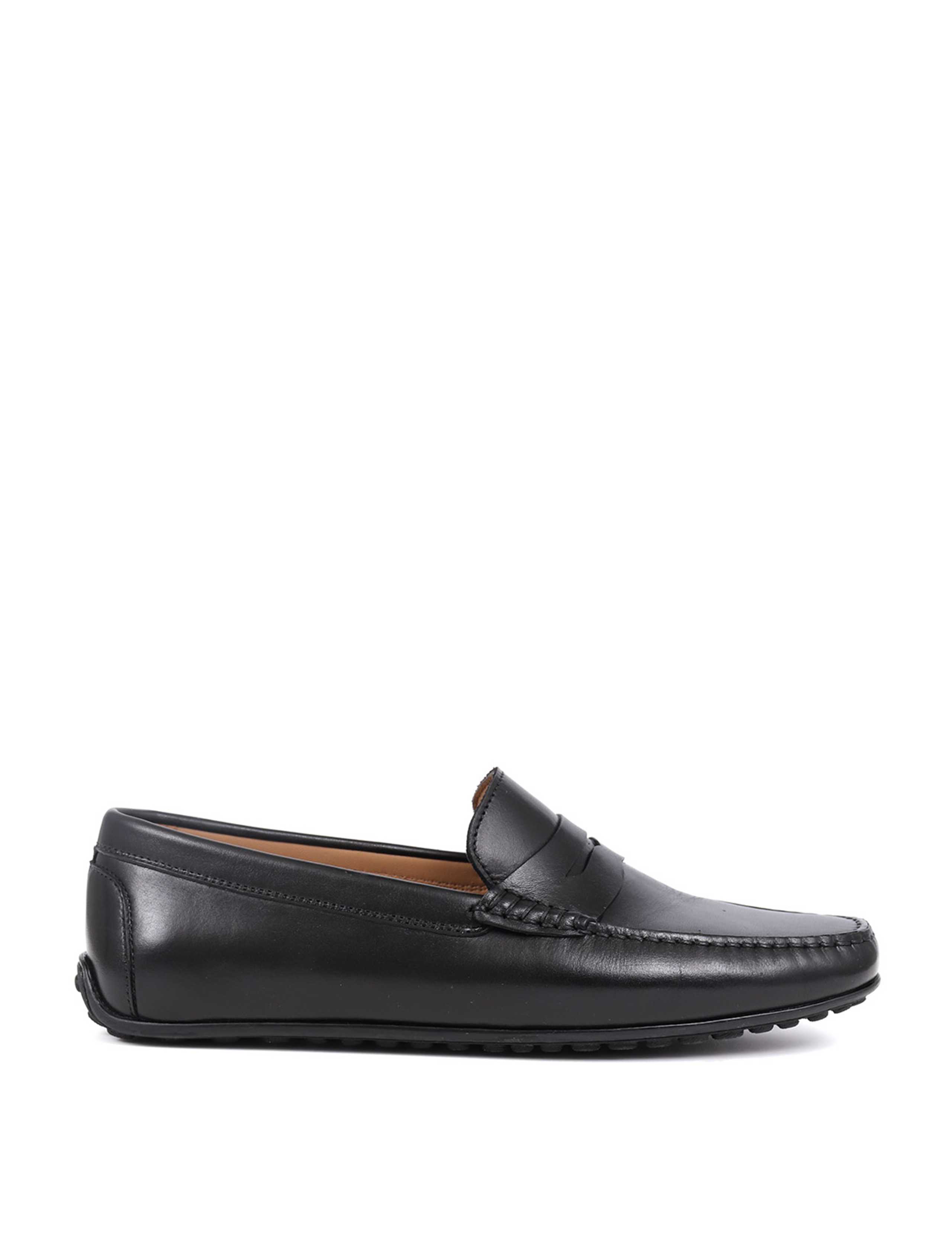 Leather Slip-On Loafers 2 of 7