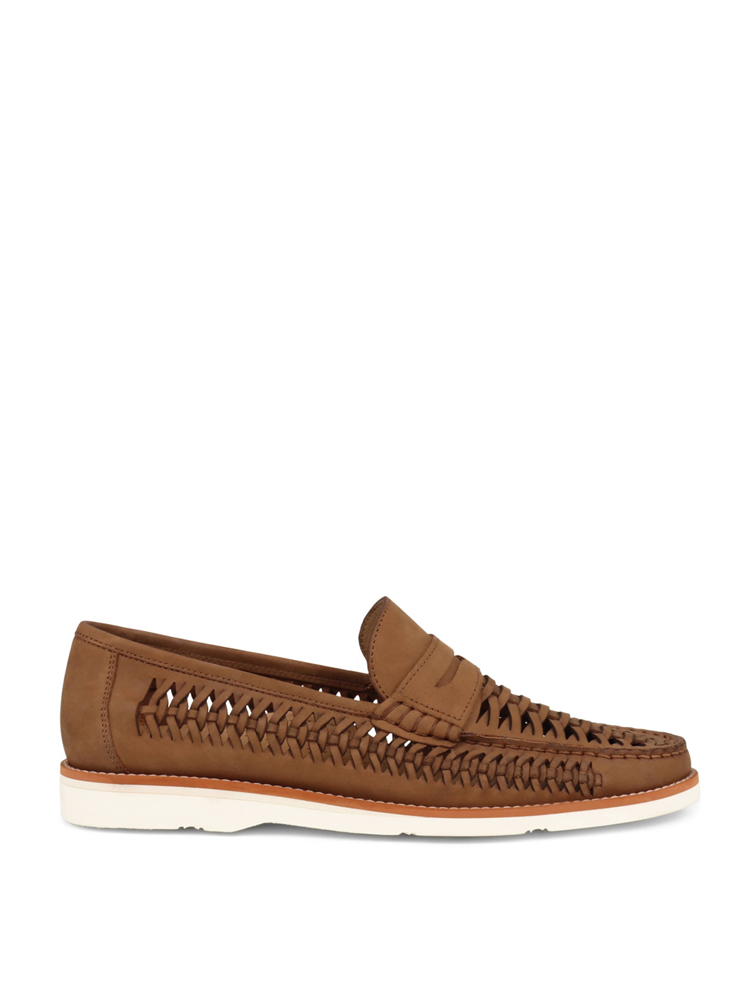 Leather Slip-On Loafers 2 of 7