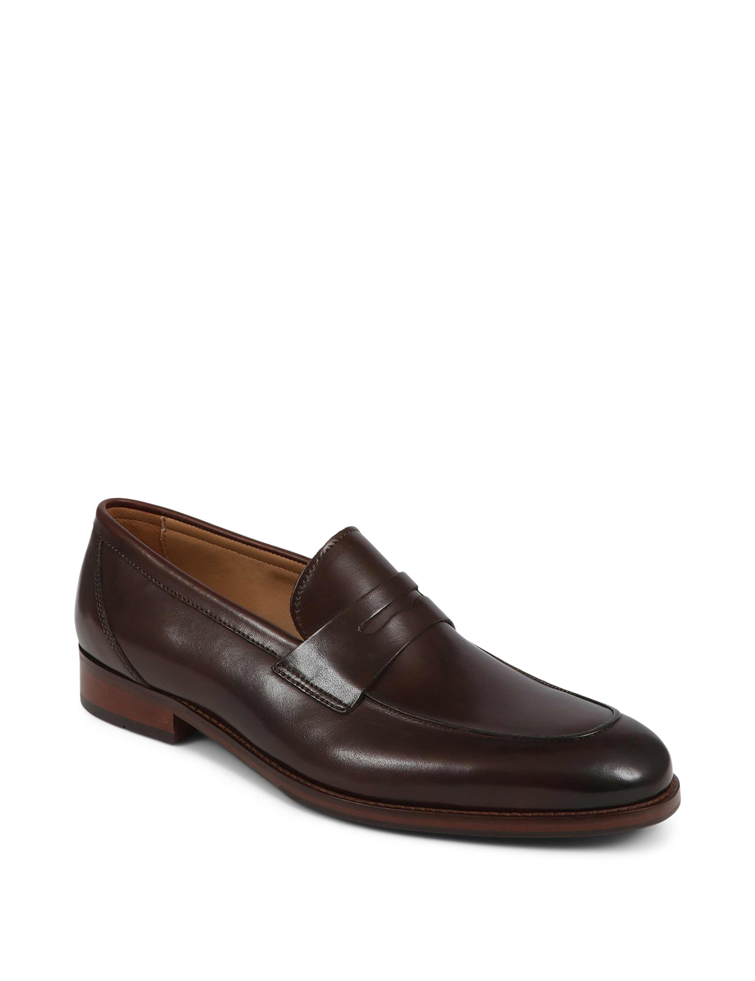 Leather Slip-On Loafers 4 of 7