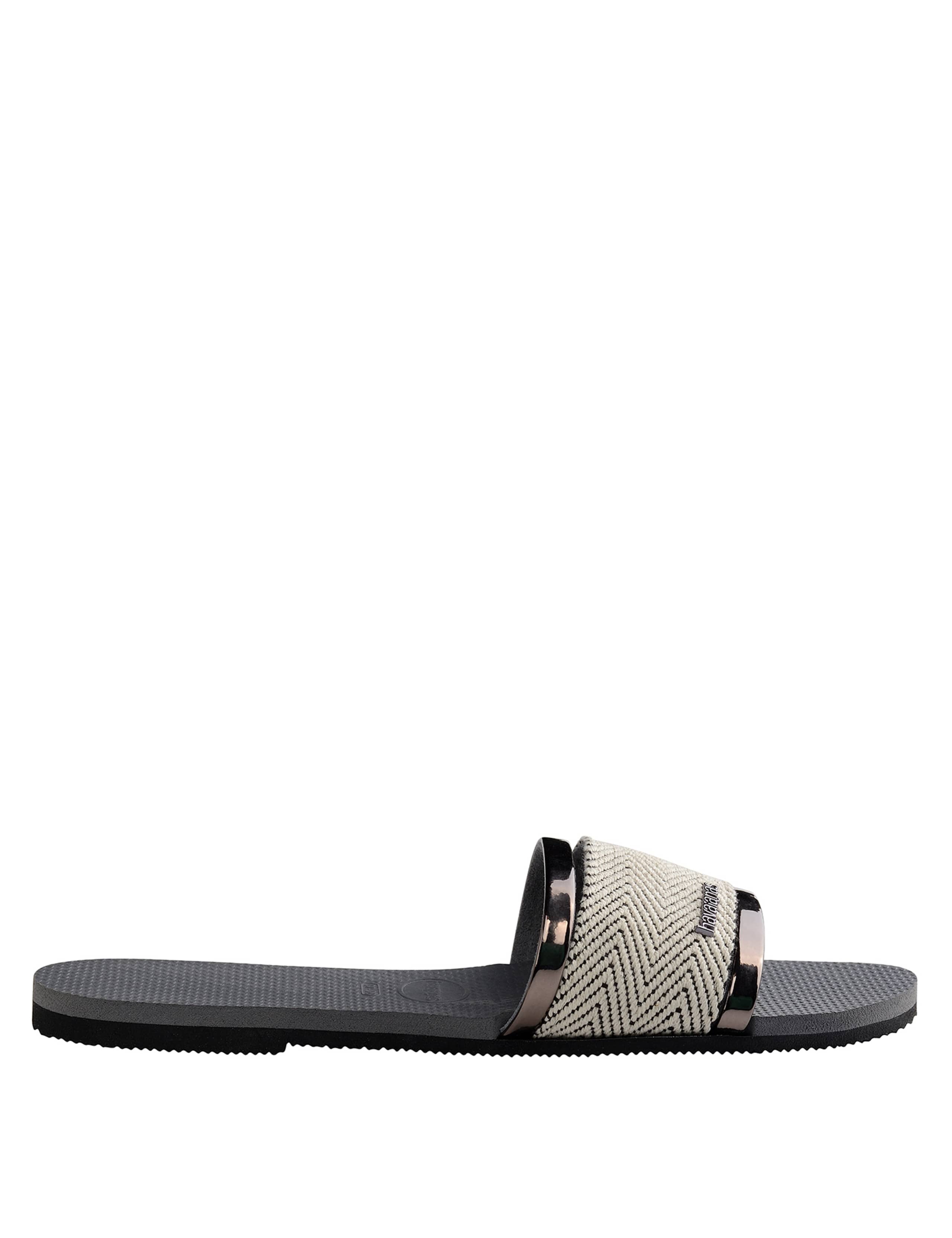 Woven Metallic Flip Flops 5 of 7