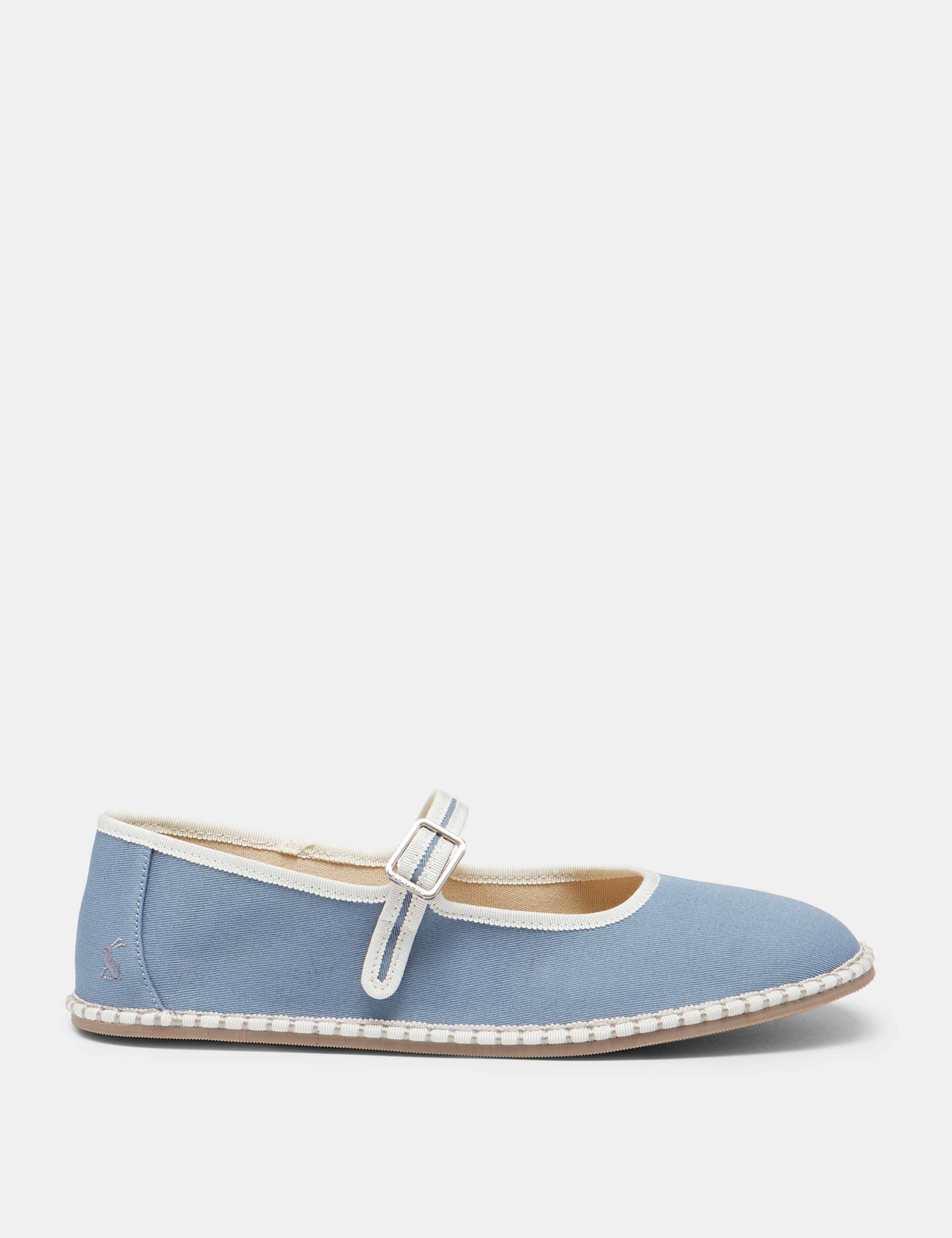 Canvas Flat Mary Jane Pumps 1 of 5