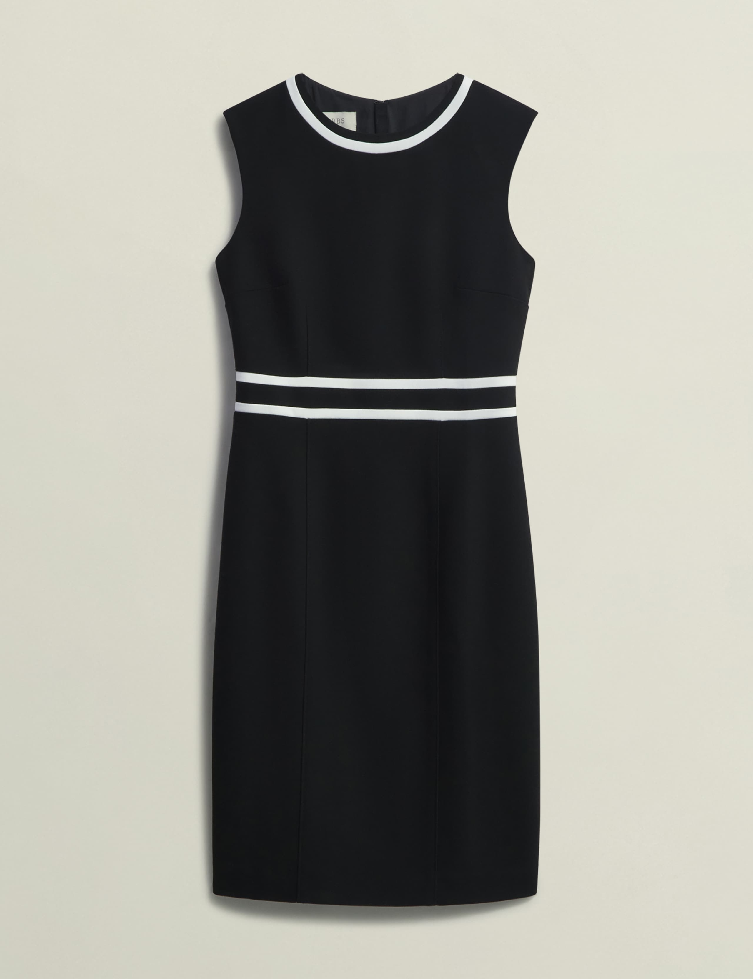 Colour Block Knee Length Shift Dress 2 of 7